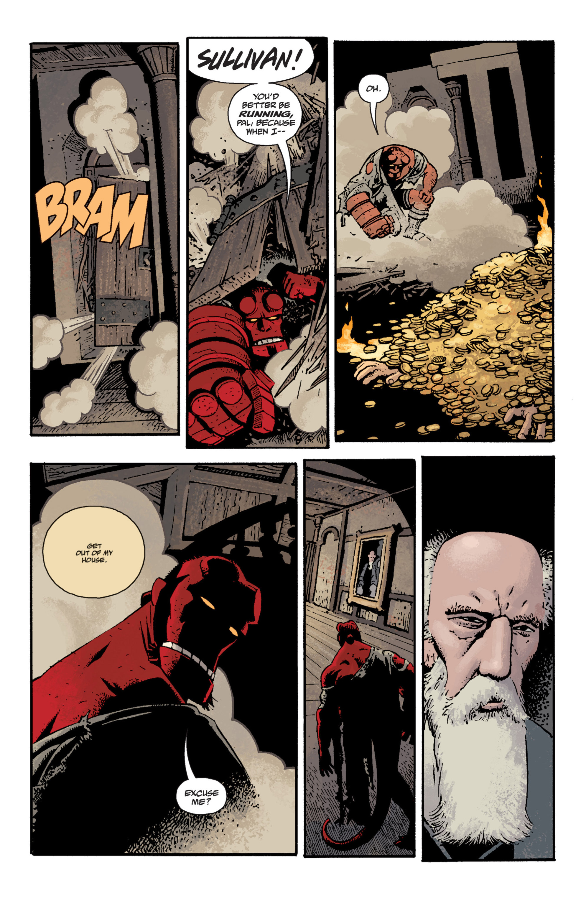 Read online Hellboy comic -  Issue #11 - 56