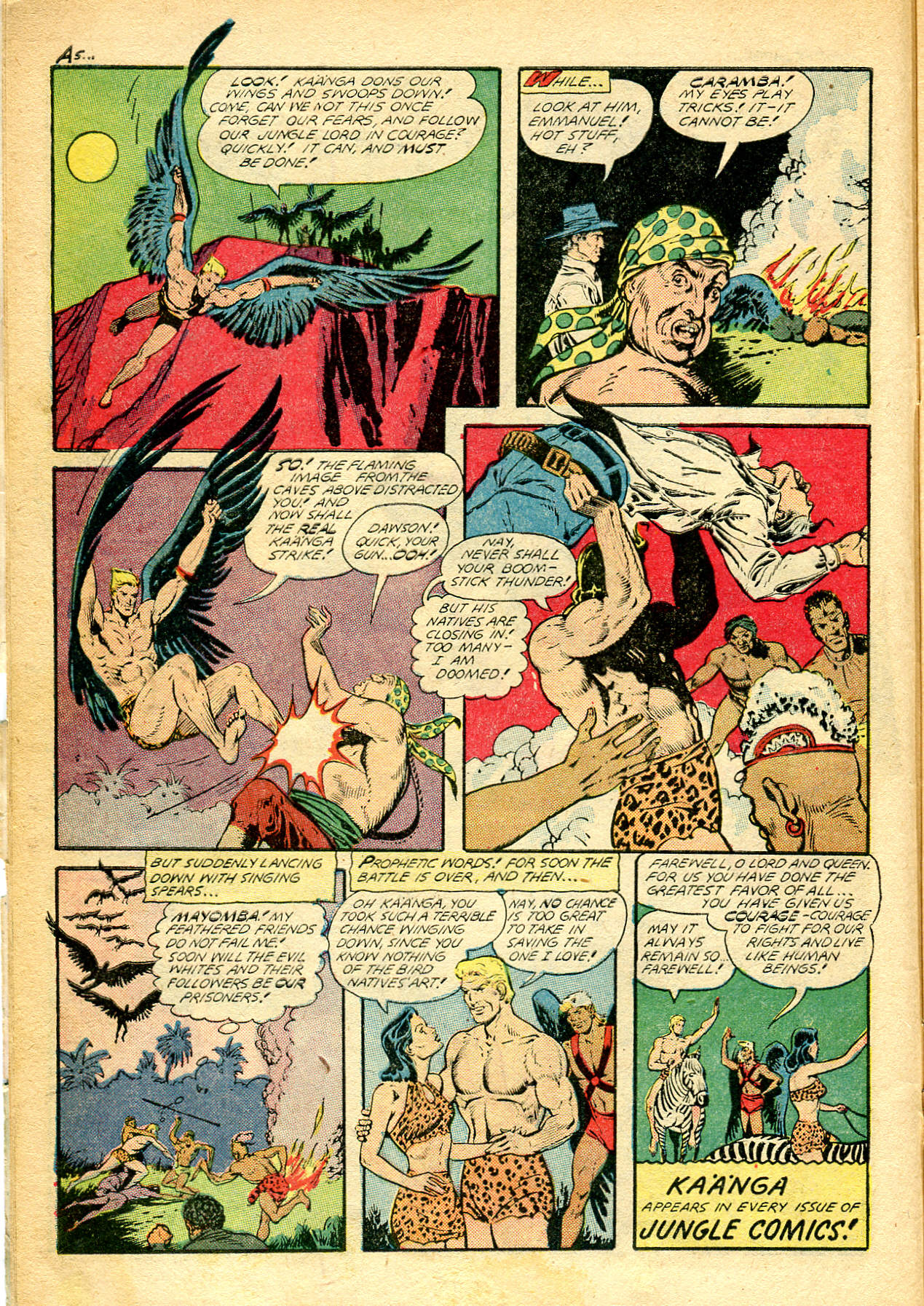 Read online Jungle Comics comic -  Issue #115 - 12