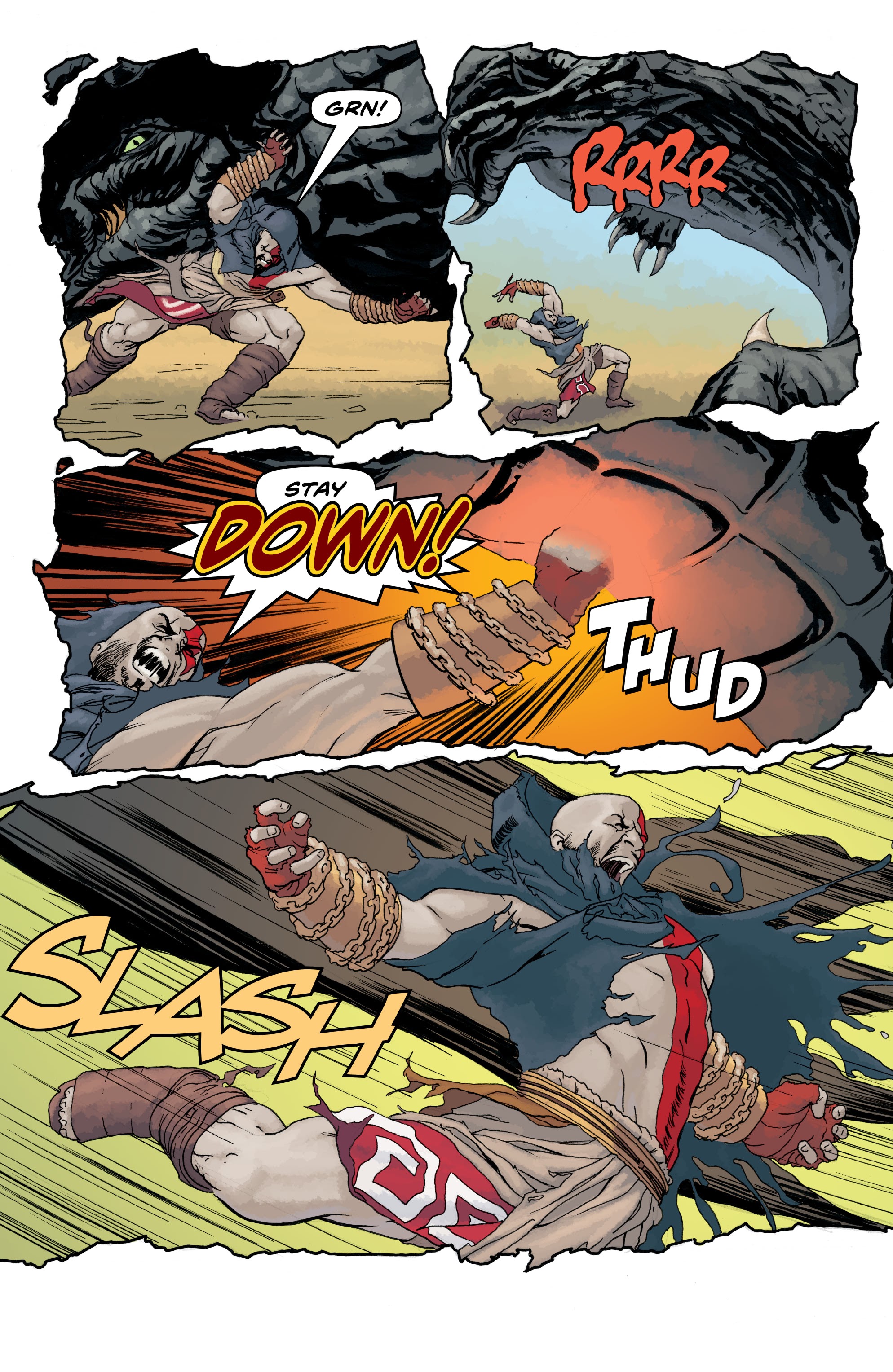 Read online God of War: Fallen God comic -  Issue #3 - 4