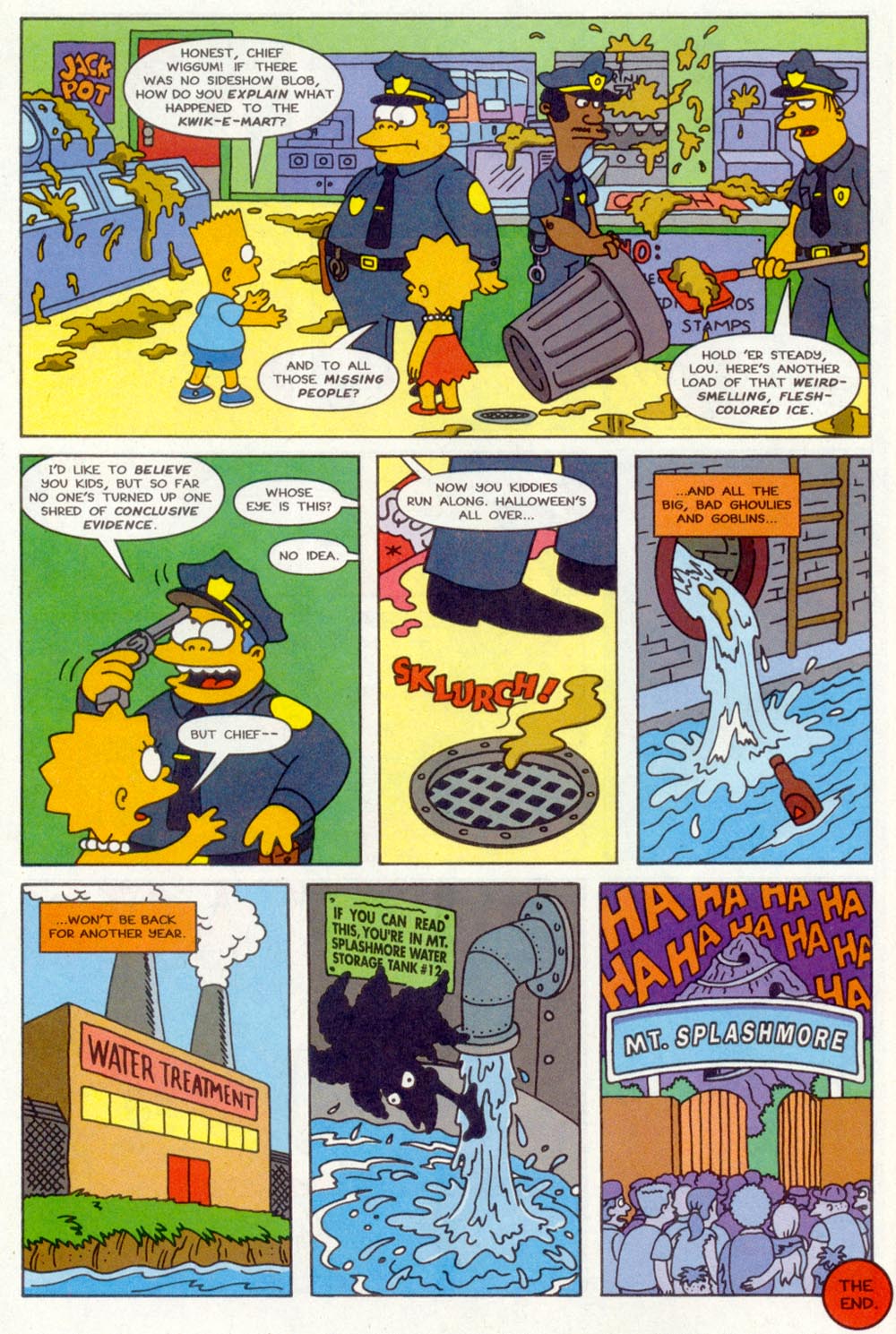 Read online Treehouse of Horror comic -  Issue #2 - 15