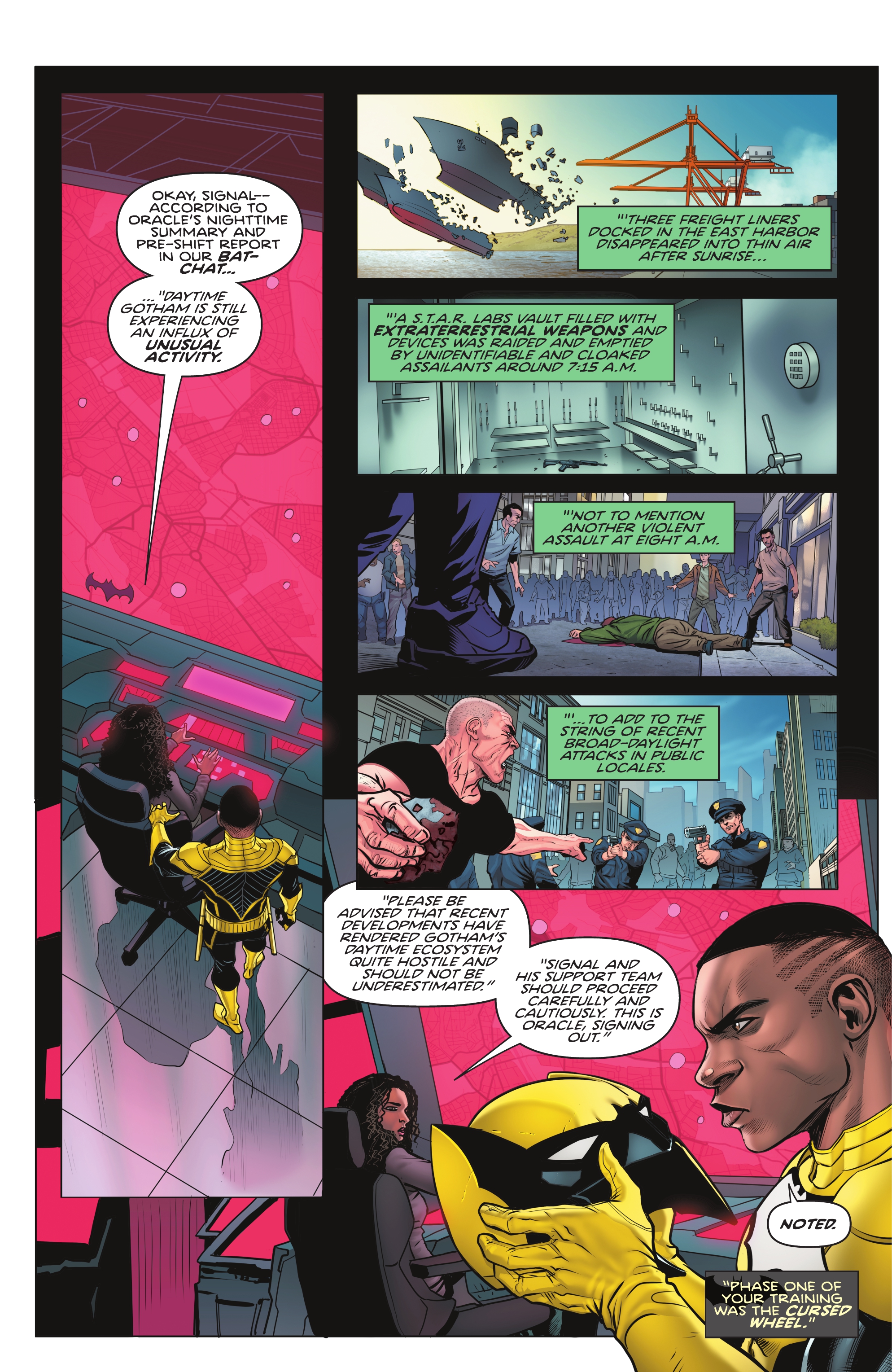 Read online Batman Secret Files: The Signal comic -  Issue #1 - 7