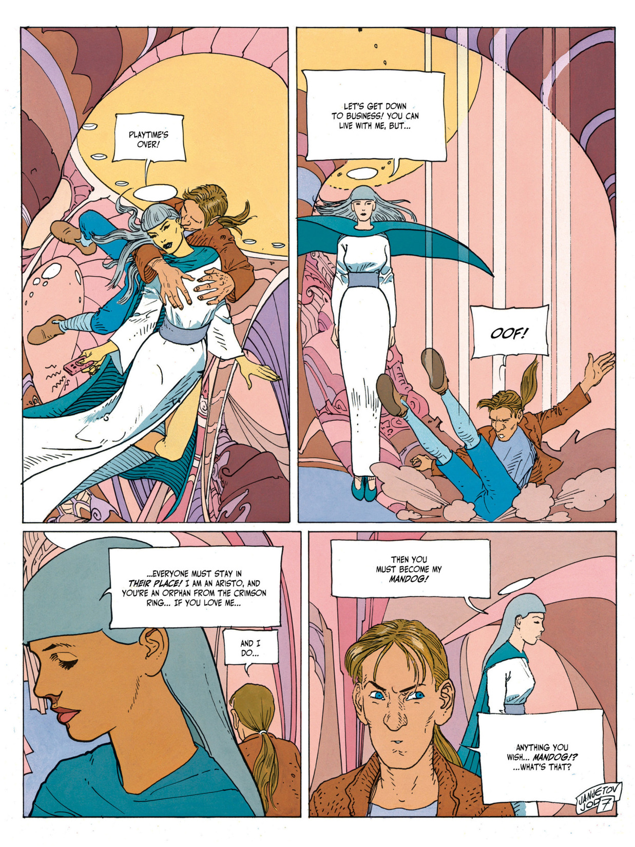 Read online Before the Incal comic -  Issue #3 - 10