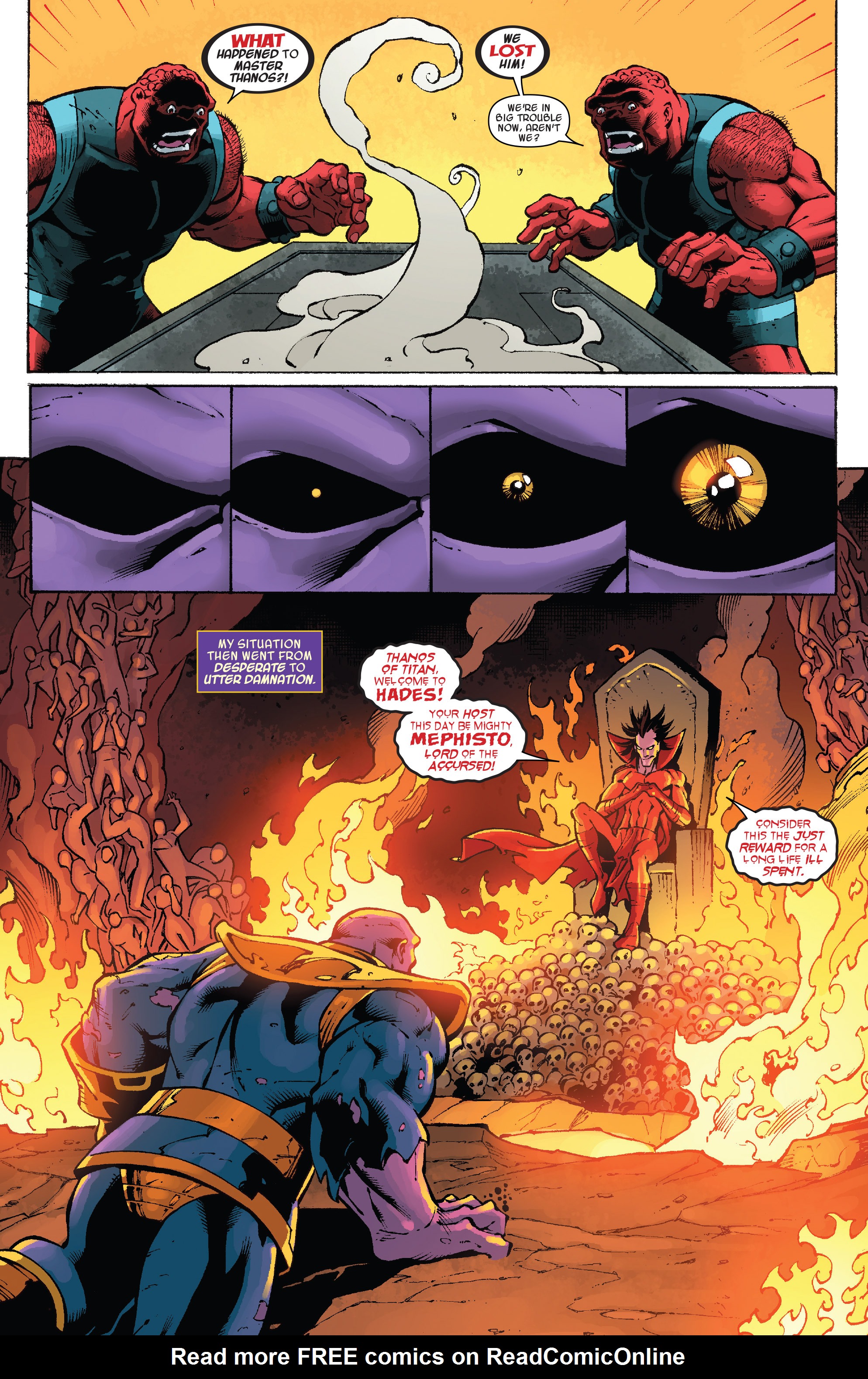 Read online Thanos: A God Up There Listening comic -  Issue # TPB - 363