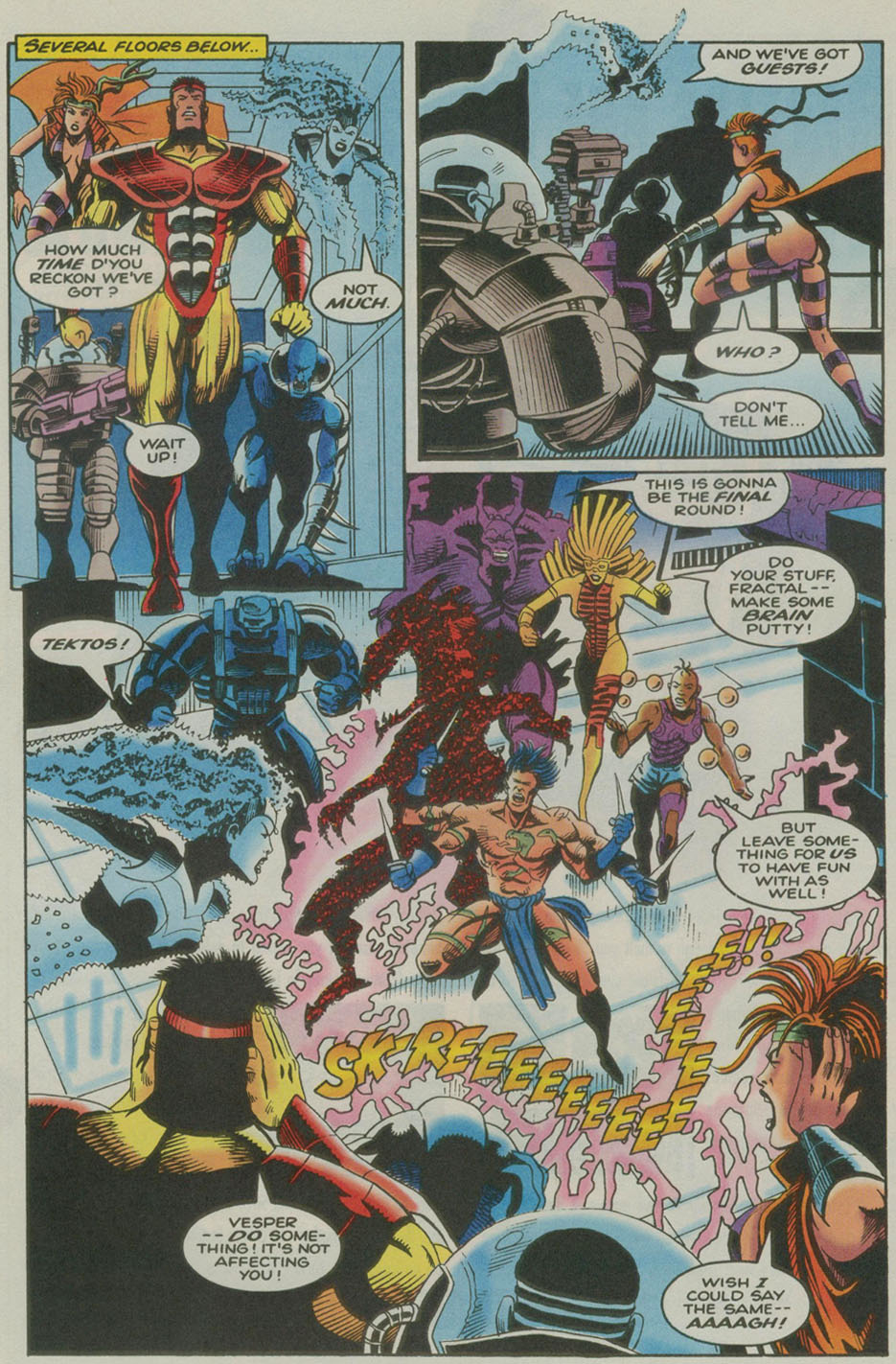 Read online Genetix comic -  Issue #6 - 9