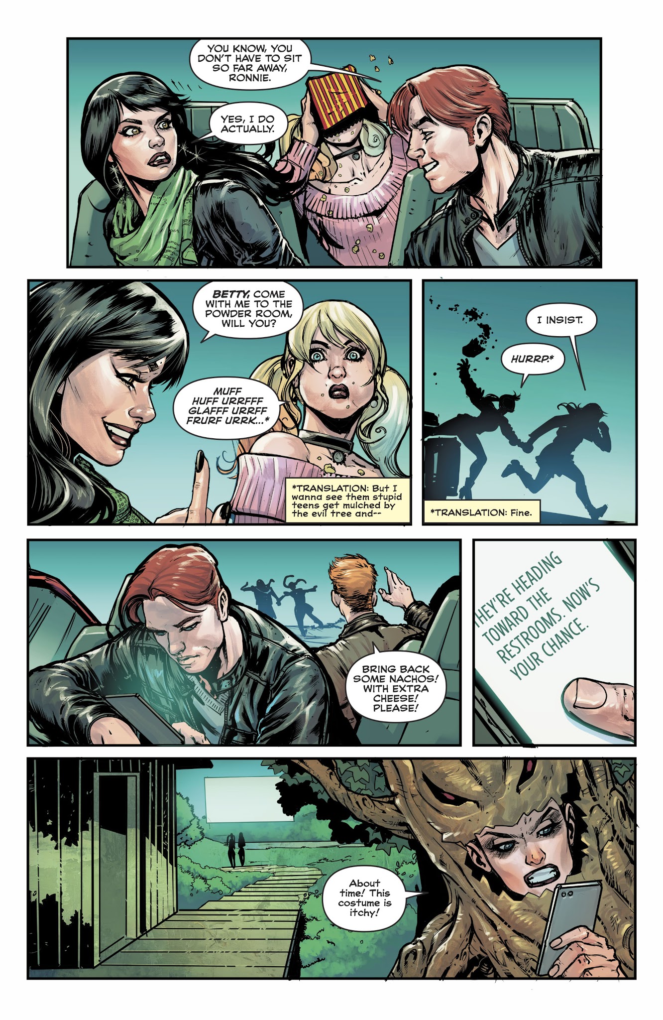 Read online Harley & Ivy Meet Betty & Veronica comic -  Issue #4 - 17