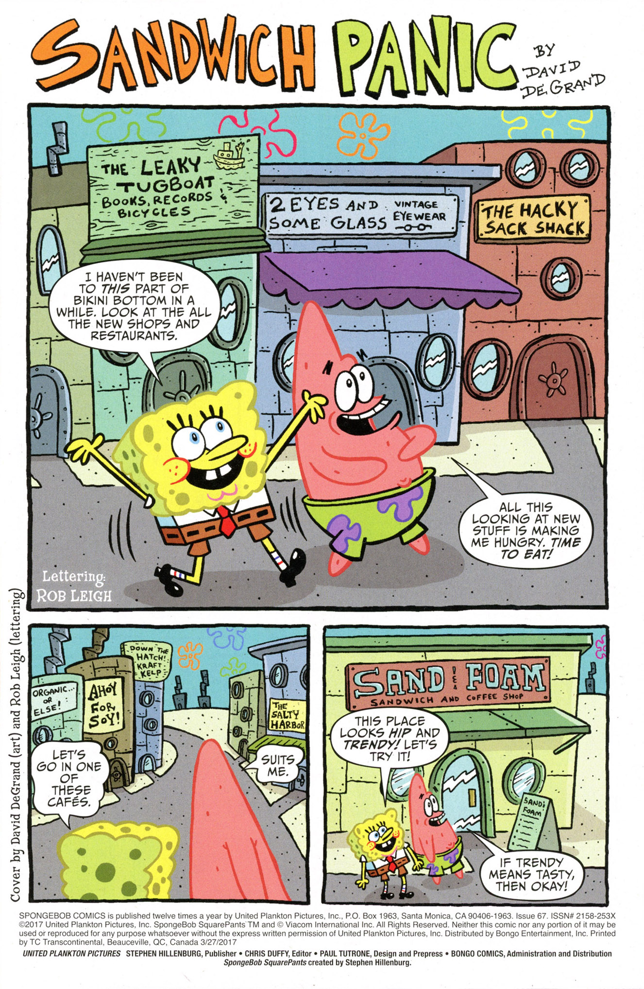 Read online SpongeBob Comics comic -  Issue #67 - 3