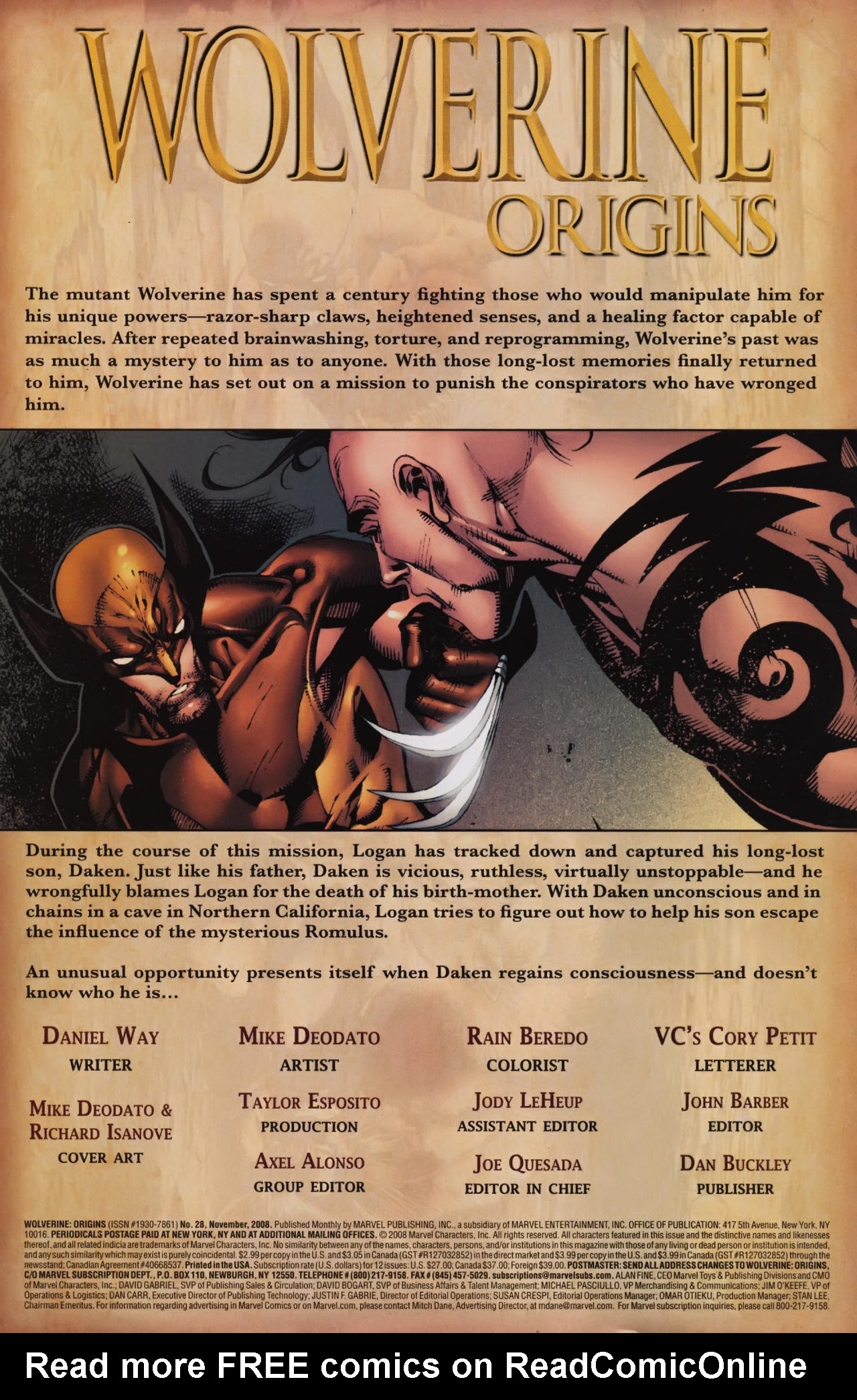 Read online Wolverine: Origins comic -  Issue #28 - 2