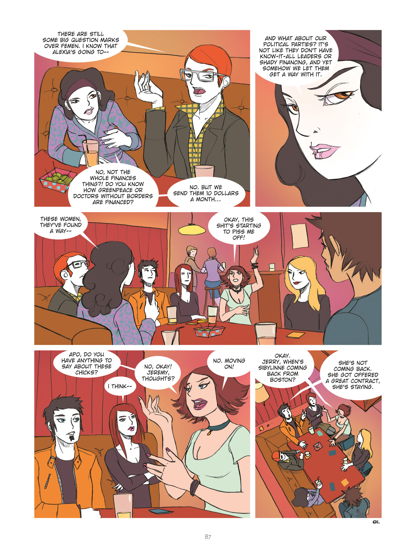 Read online Diary of A Femen comic -  Issue # TPB - 89
