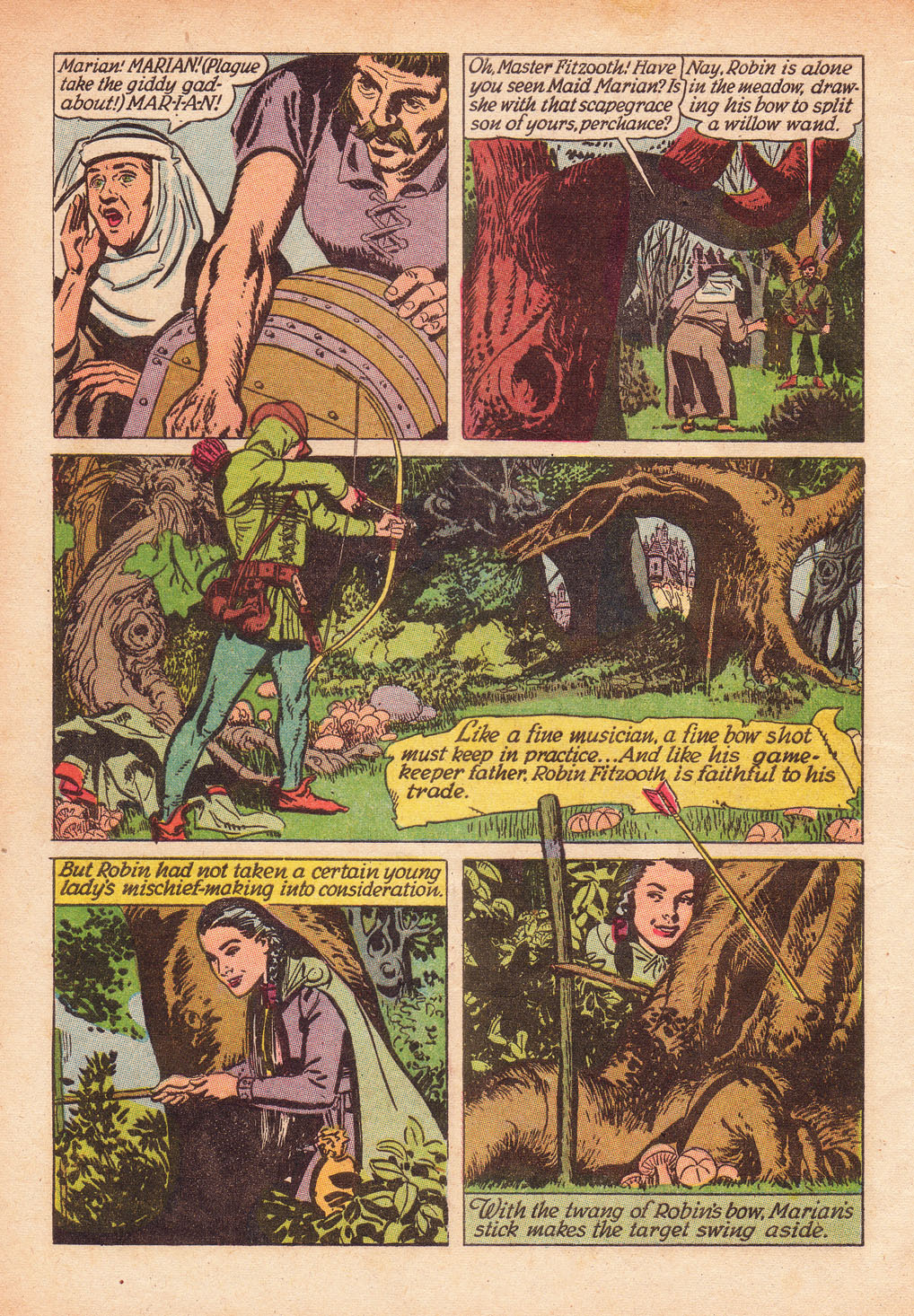 Read online Four Color Comics comic -  Issue #669 - 4