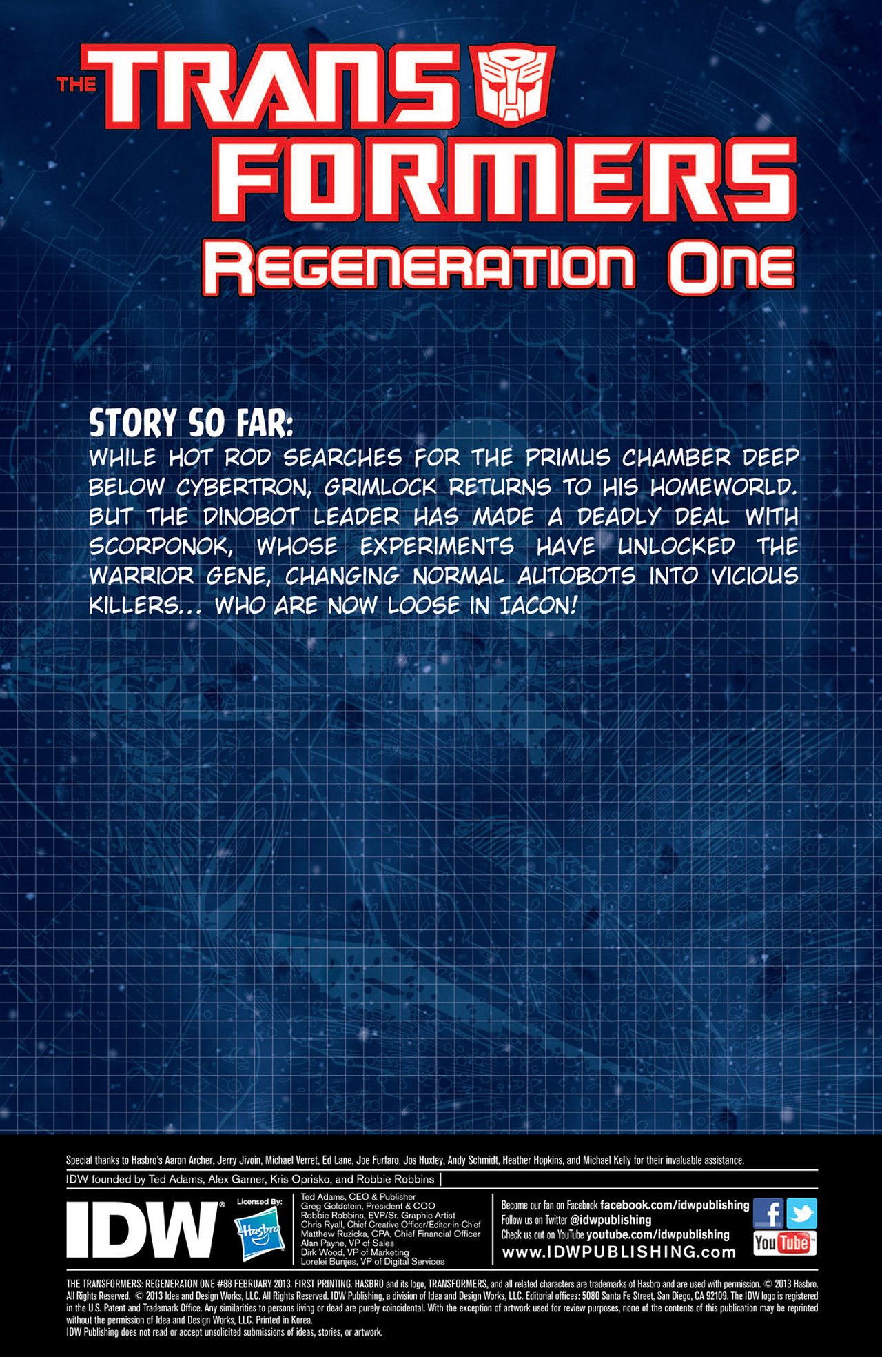 Read online The Transformers: Regeneration One comic -  Issue #88 - 3