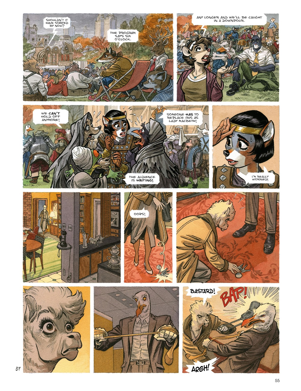 Blacksad: They All Fall Down · Part One issue TPB - Page 57