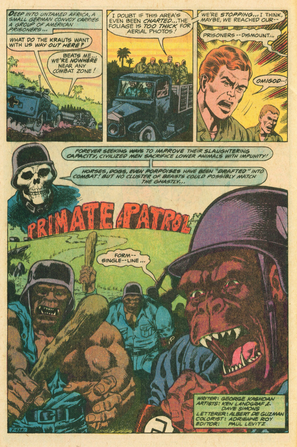Read online Weird War Tales (1971) comic -  Issue #89 - 4