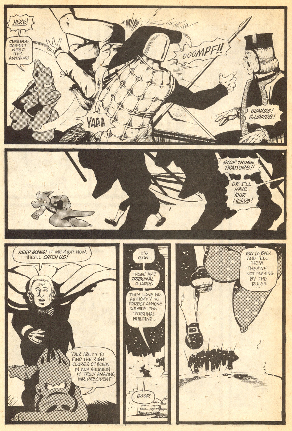 Read online Cerebus comic -  Issue #22 - 21