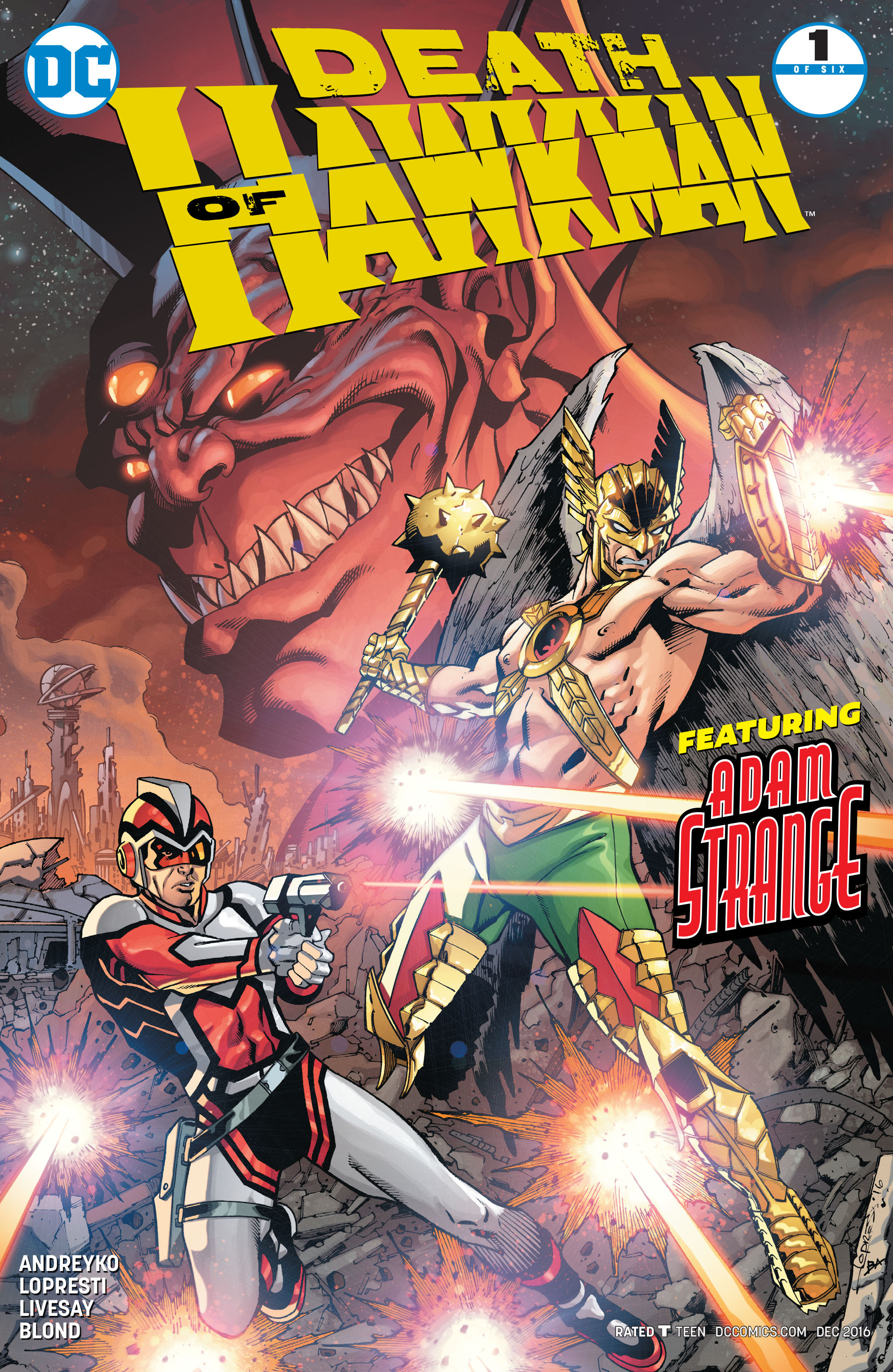 Read online Death of Hawkman comic -  Issue #1 - 1