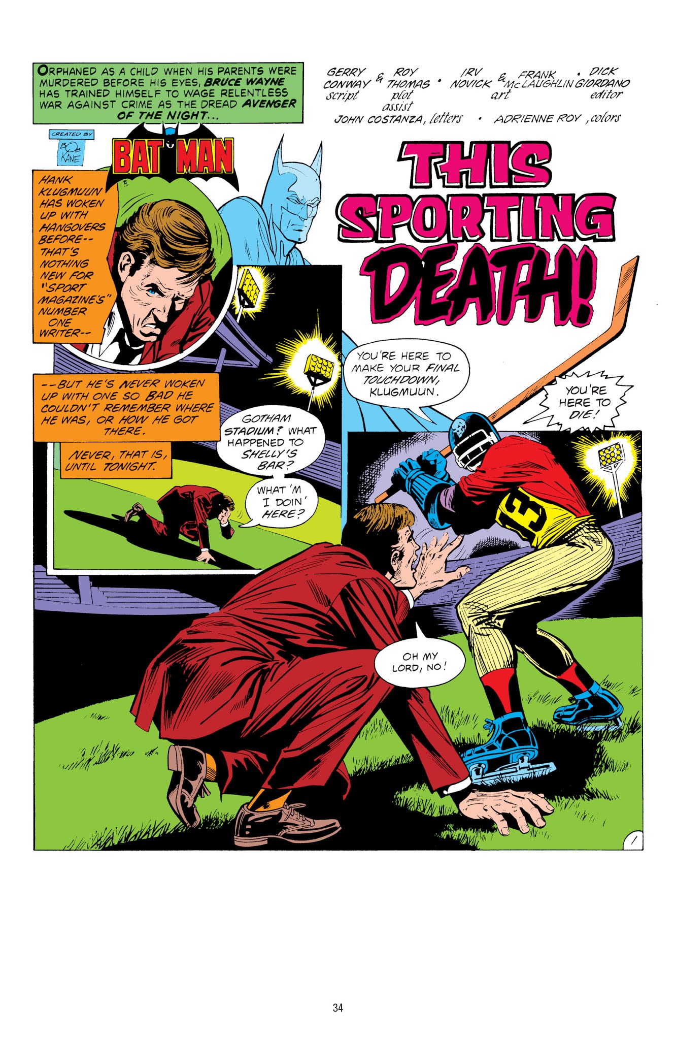 Read online Tales of the Batman: Gerry Conway comic -  Issue # TPB 2 (Part 1) - 33