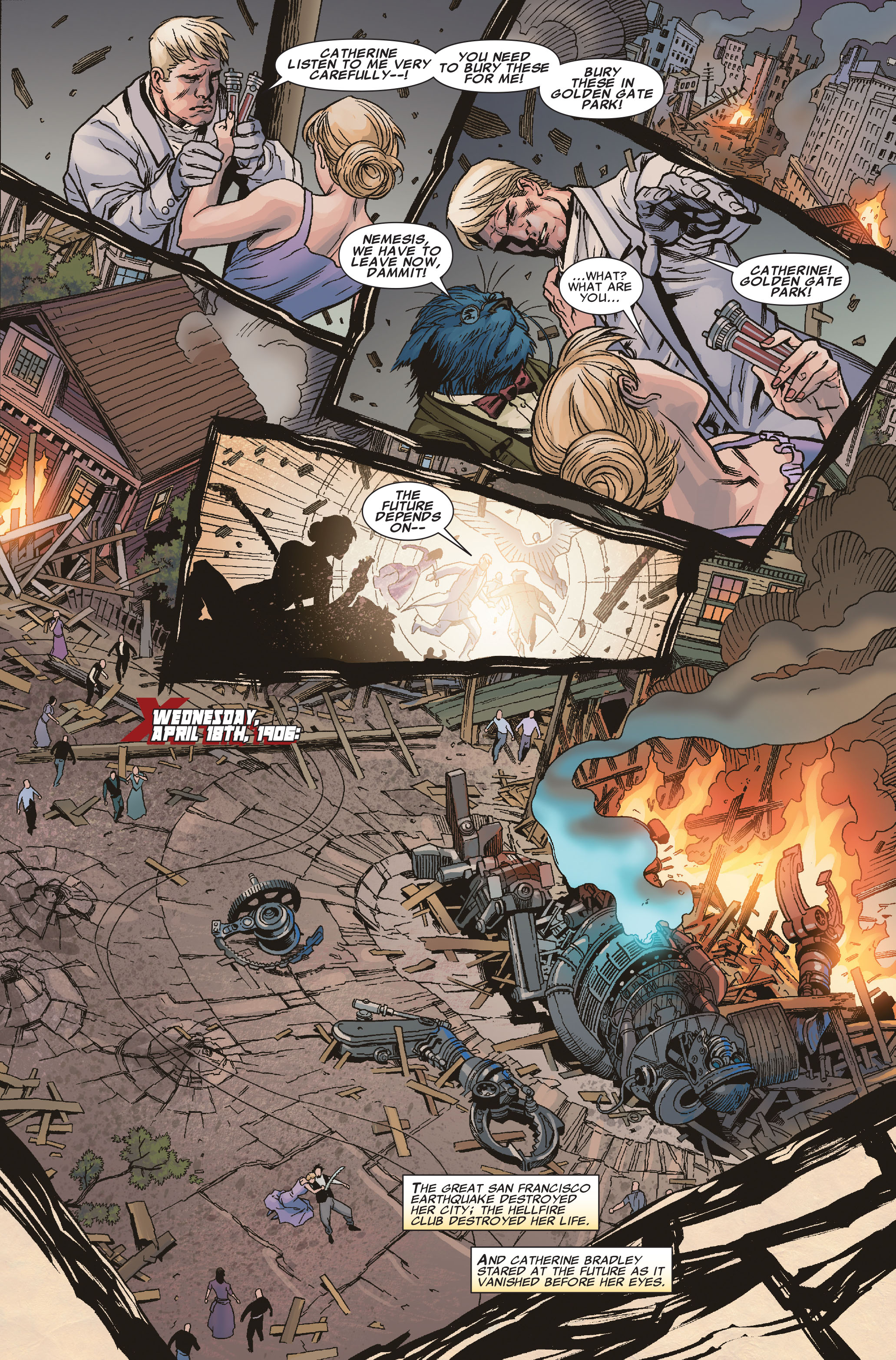 Read online Uncanny X-Men: Sisterhood comic -  Issue # TPB - 144