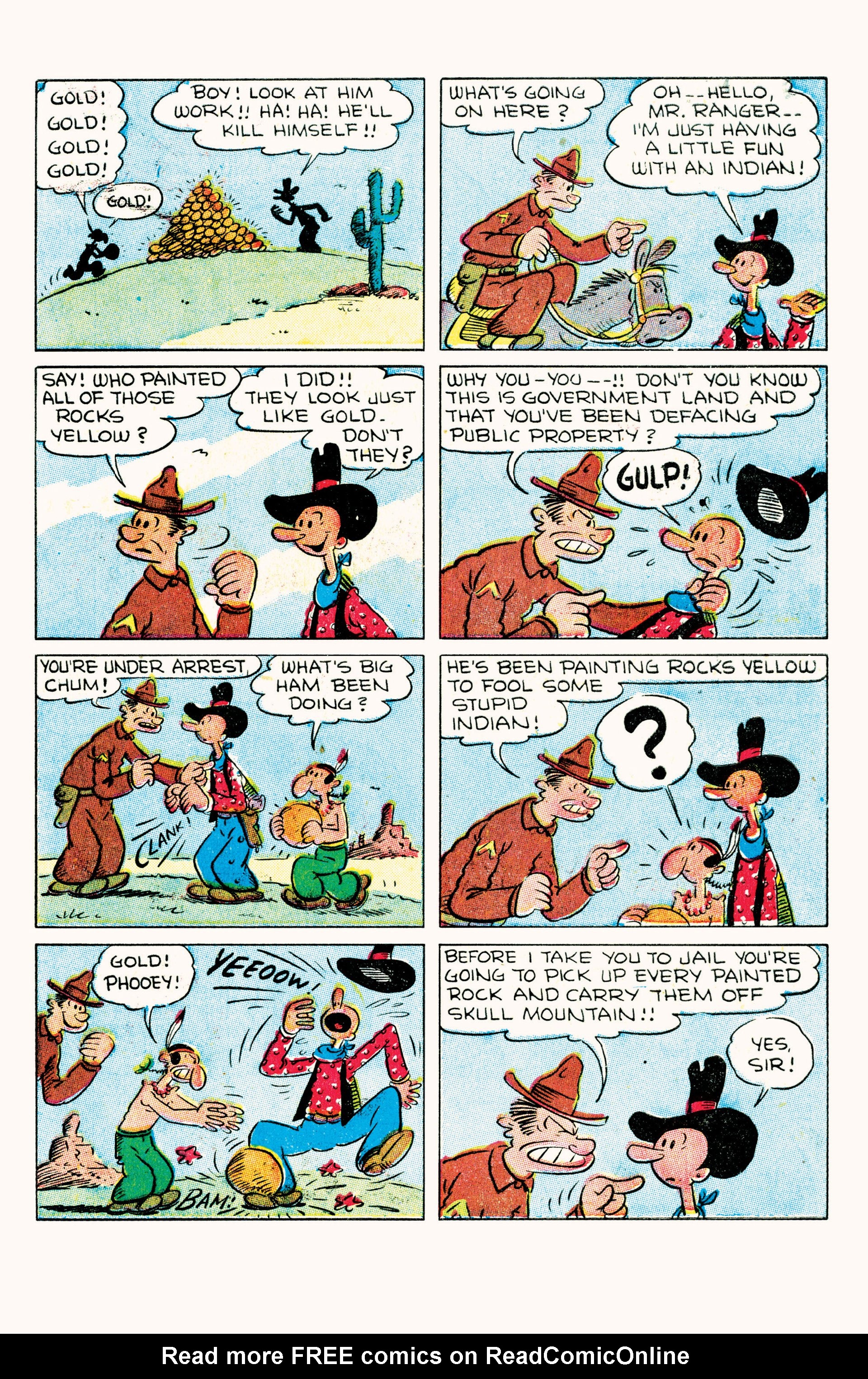 Read online Classic Popeye comic -  Issue #17 - 34