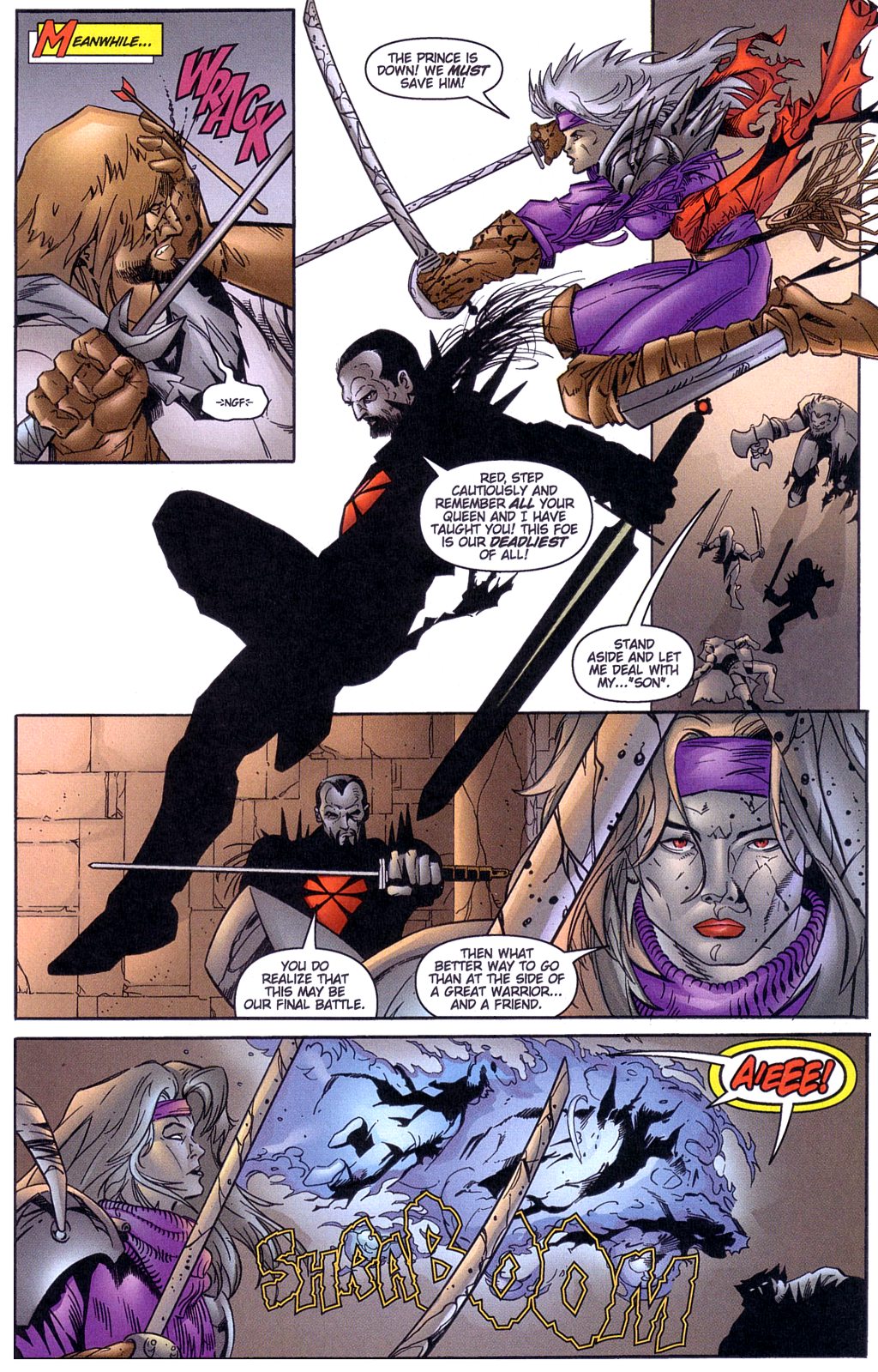 Read online Wetworks comic -  Issue #31 - 17