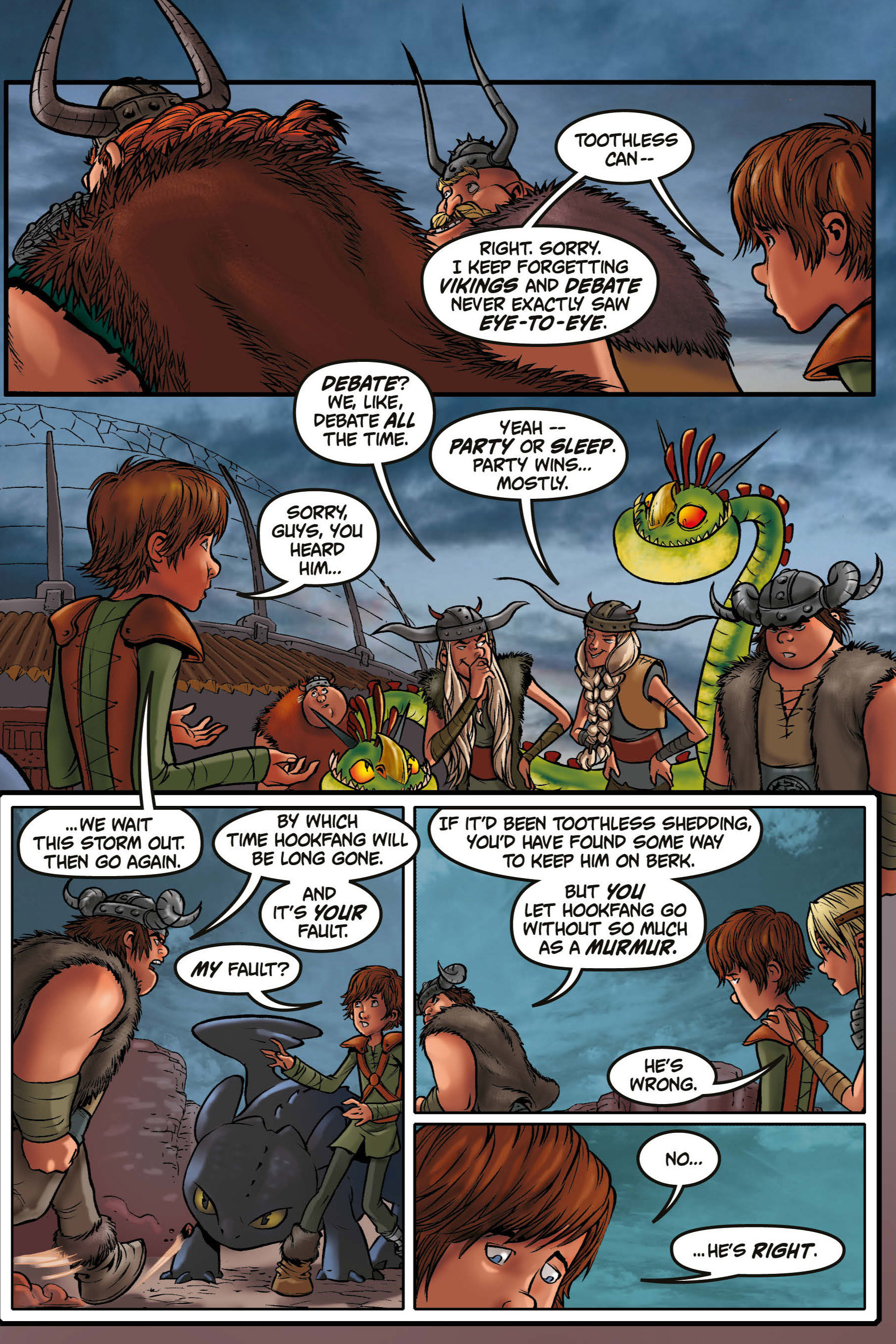 Read online DreamWorks Dragons: Riders of Berk comic -  Issue #1 - 23