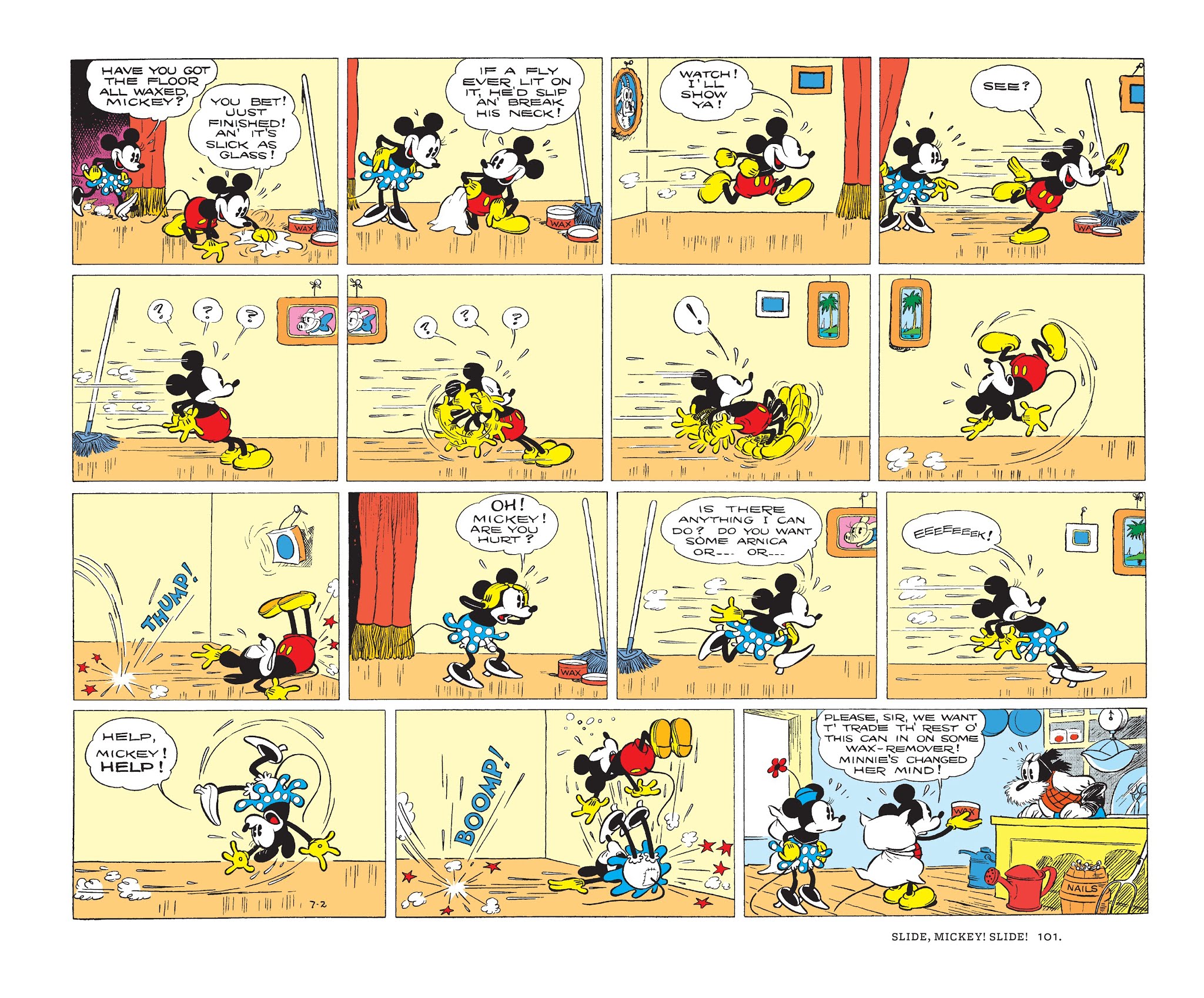 Read online Walt Disney's Mickey Mouse Color Sundays comic -  Issue # TPB 1 (Part 2) - 1