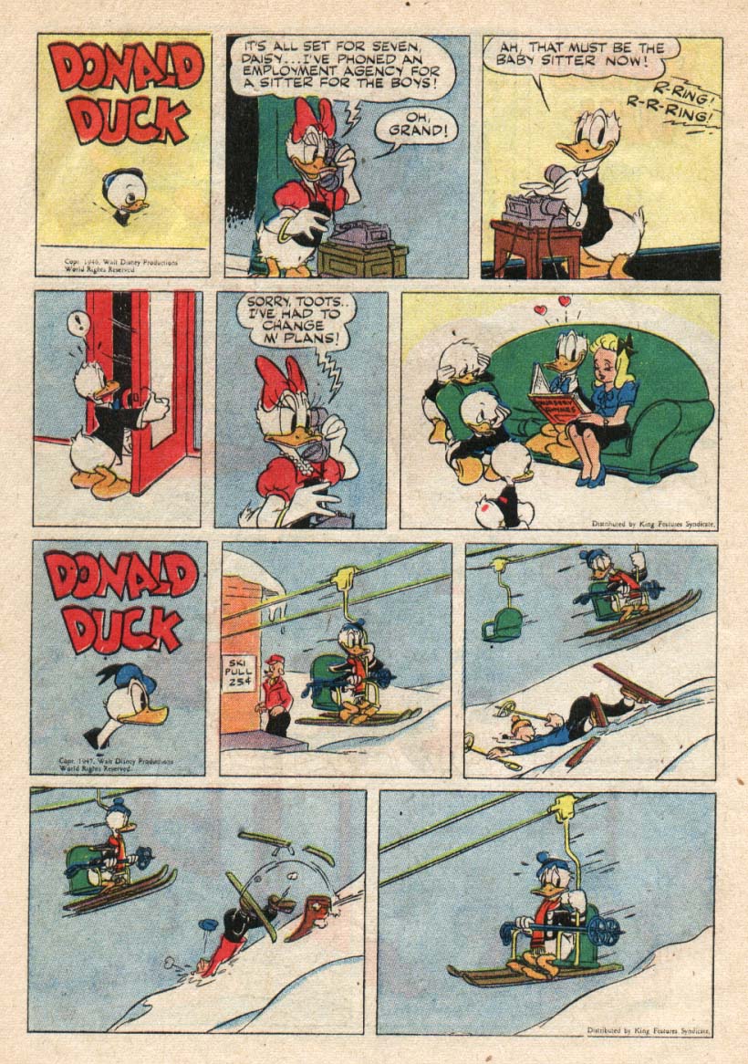 Read online Walt Disney's Comics and Stories comic -  Issue #123 - 38