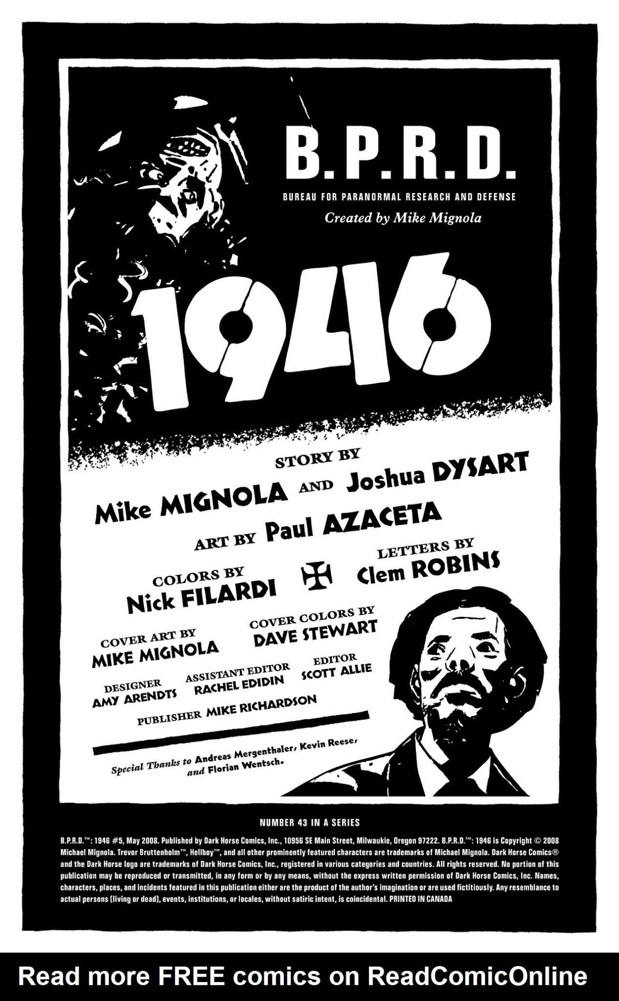 Read online B.P.R.D.: 1946 comic -  Issue #5 - 2