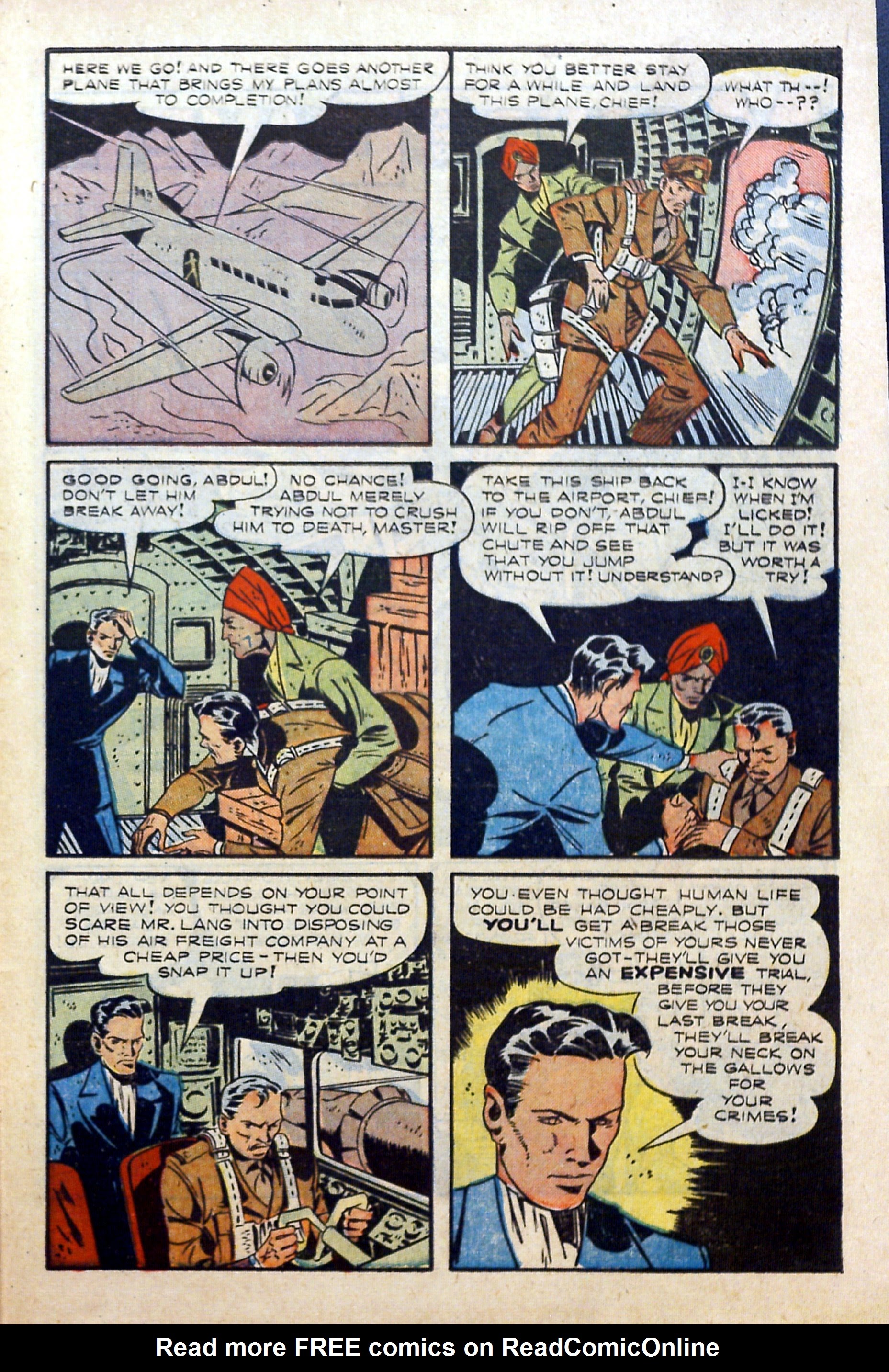 Read online Super-Mystery Comics comic -  Issue #33 - 42