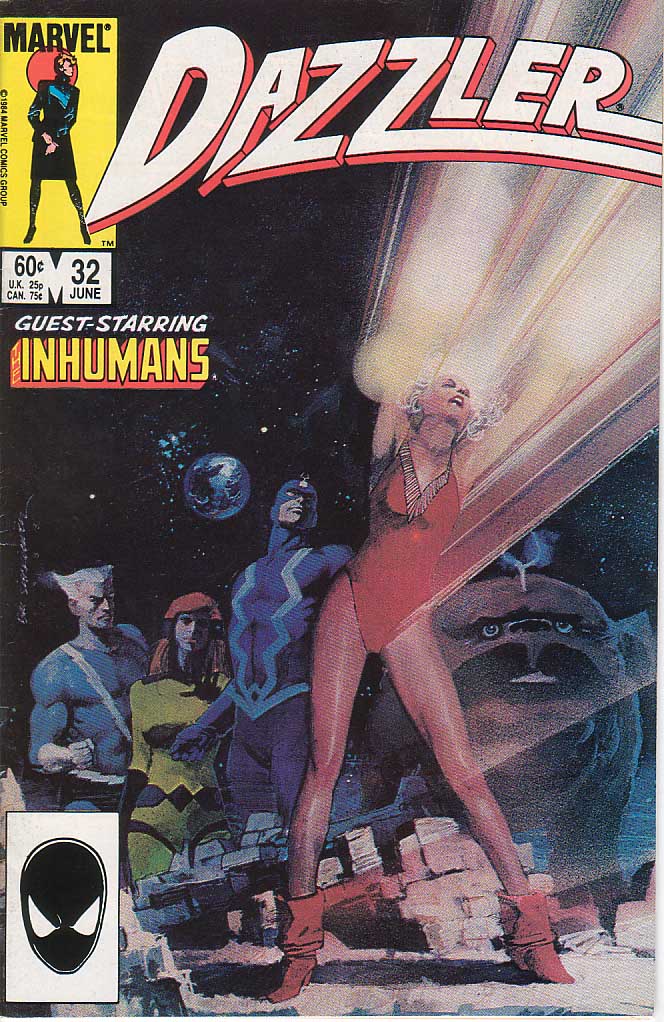 Read online Dazzler (1981) comic -  Issue #32 - 1