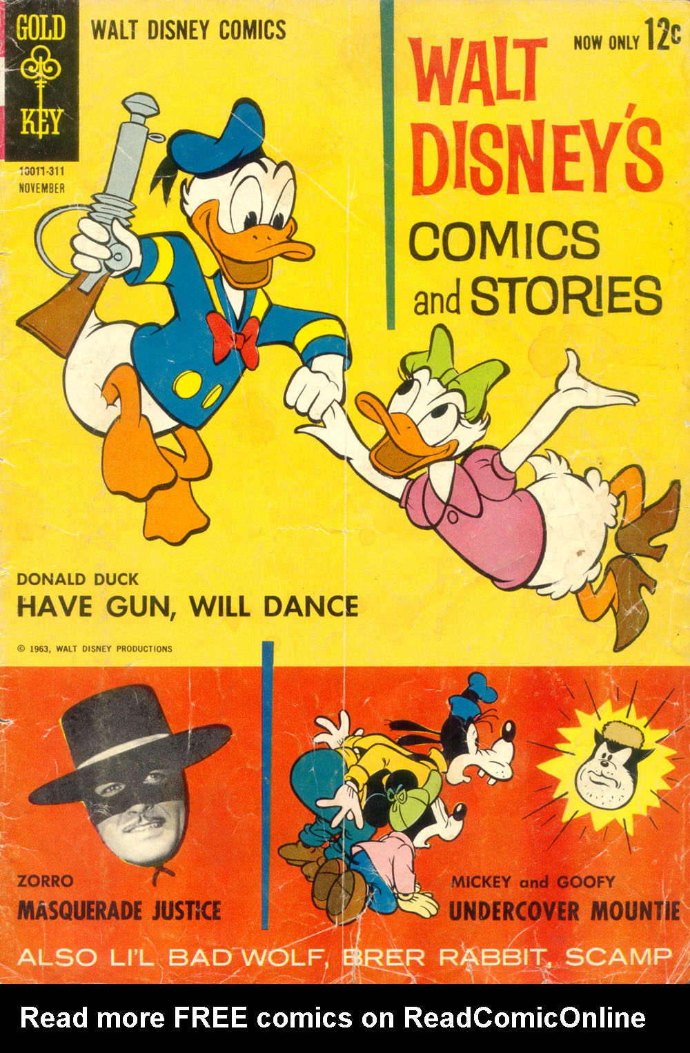 Read online Walt Disney's Comics and Stories comic -  Issue #278 - 1
