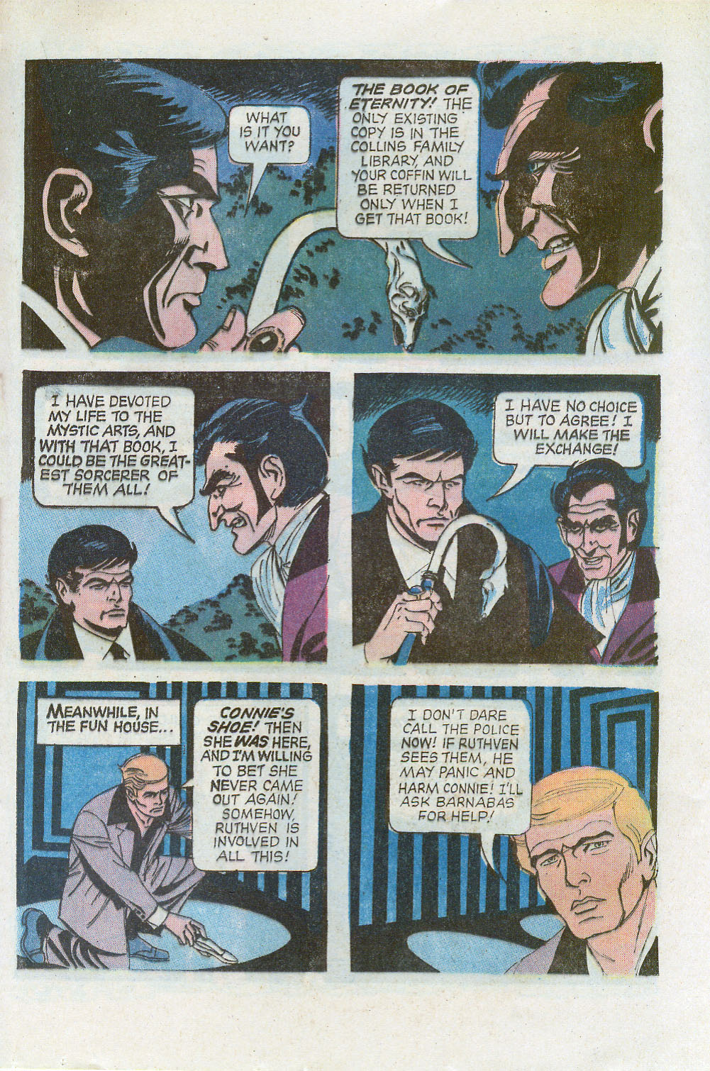 Read online Dark Shadows (1969) comic -  Issue #21 - 21