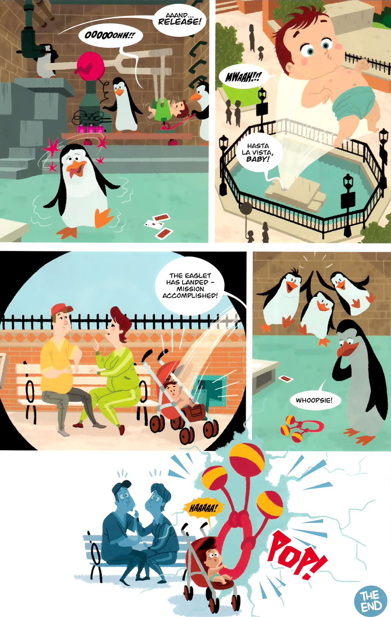 Read online Penguins of Madagascar comic -  Issue #4 - 26
