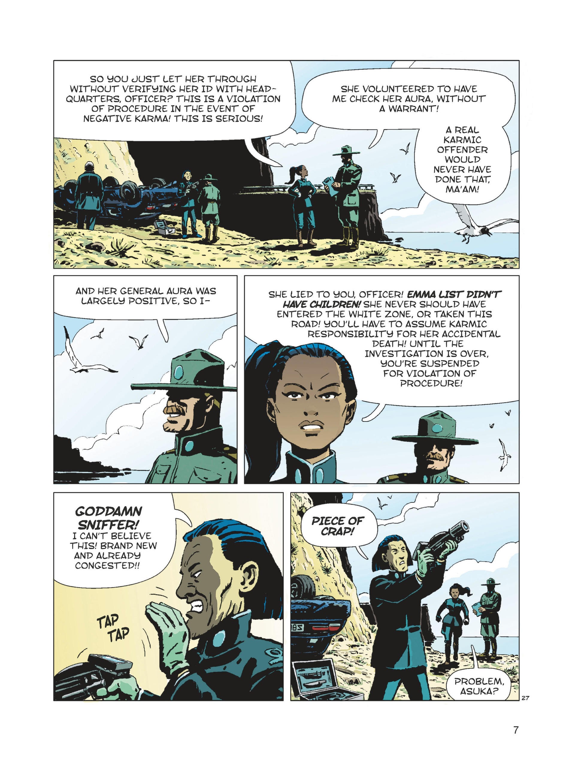 Read online Karma City comic -  Issue #2 - 7