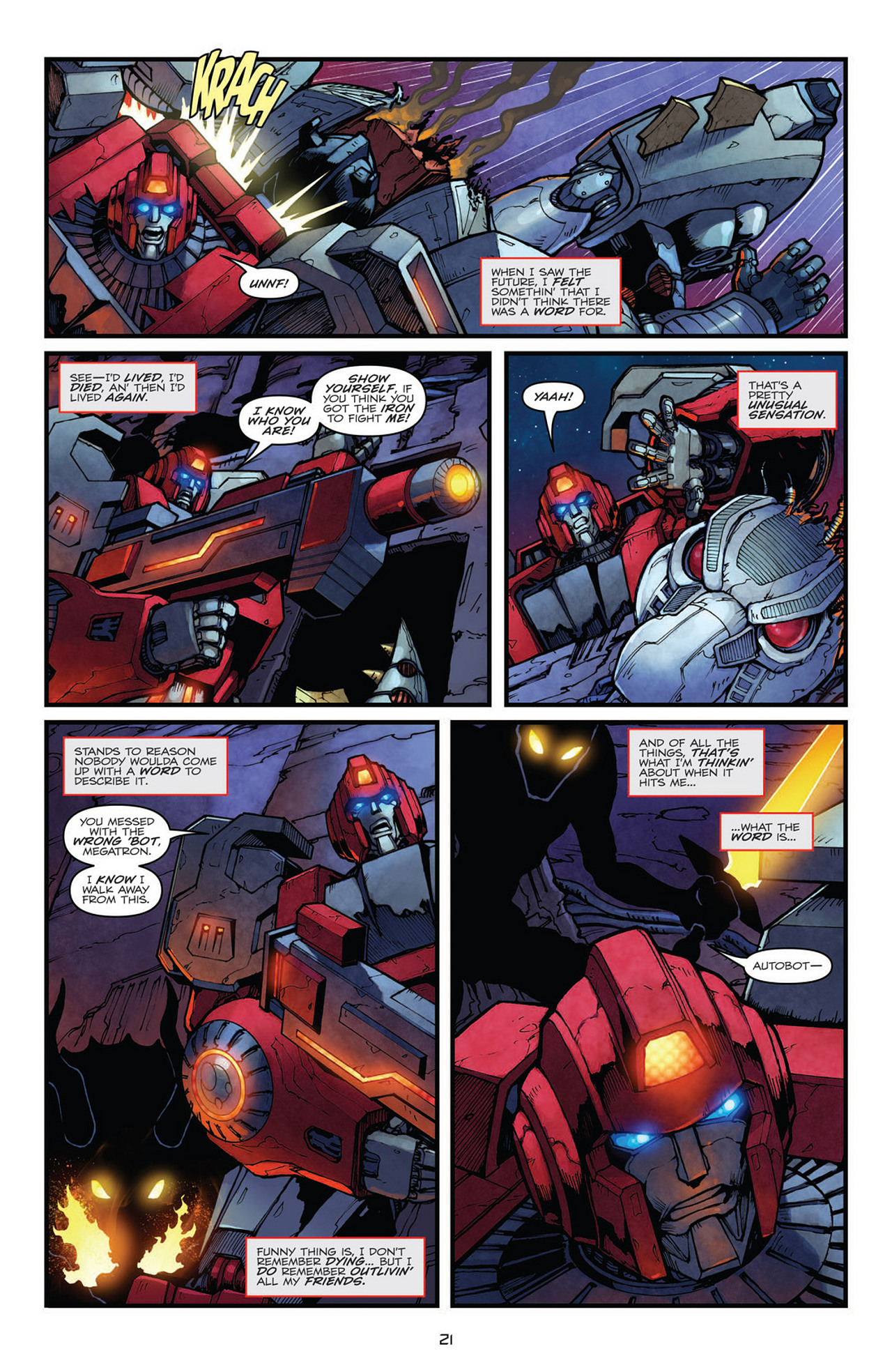 Read online Transformers: Robots In Disguise (2012) comic -  Issue #8 - 24