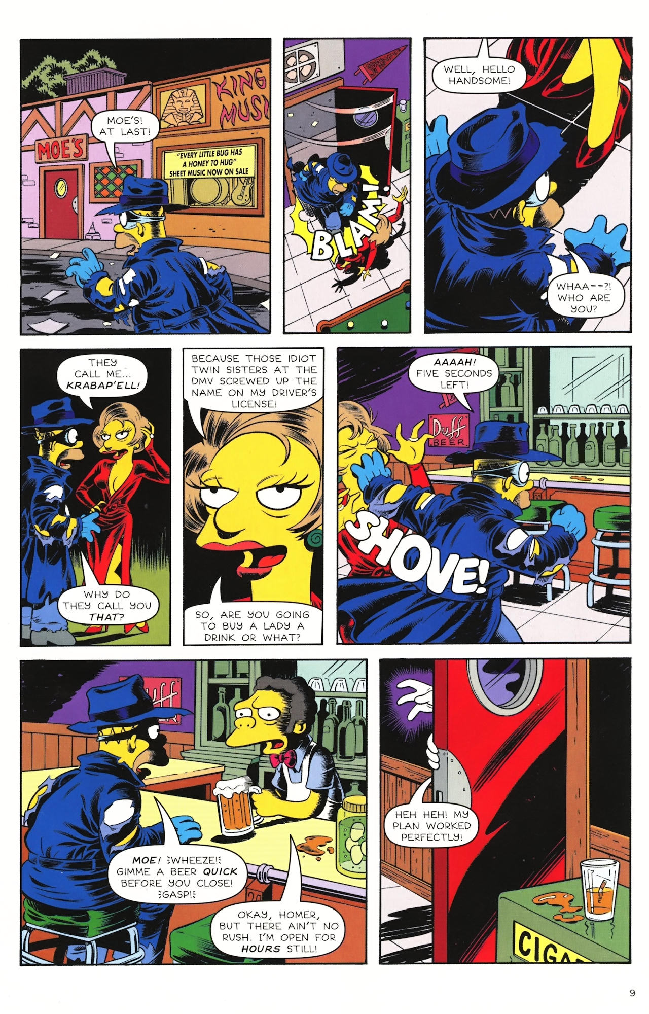Read online Bongo Comics Presents Simpsons Super Spectacular comic -  Issue #8 - 11