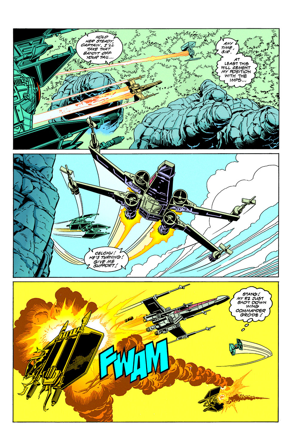 Star Wars: X-Wing Rogue Squadron Issue #3 #4 - English 13