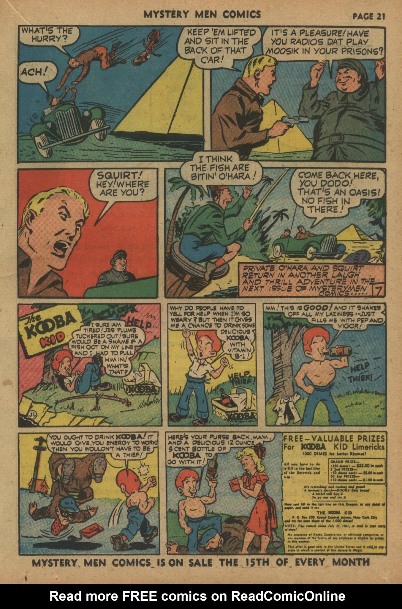 Read online Mystery Men Comics comic -  Issue #26 - 23