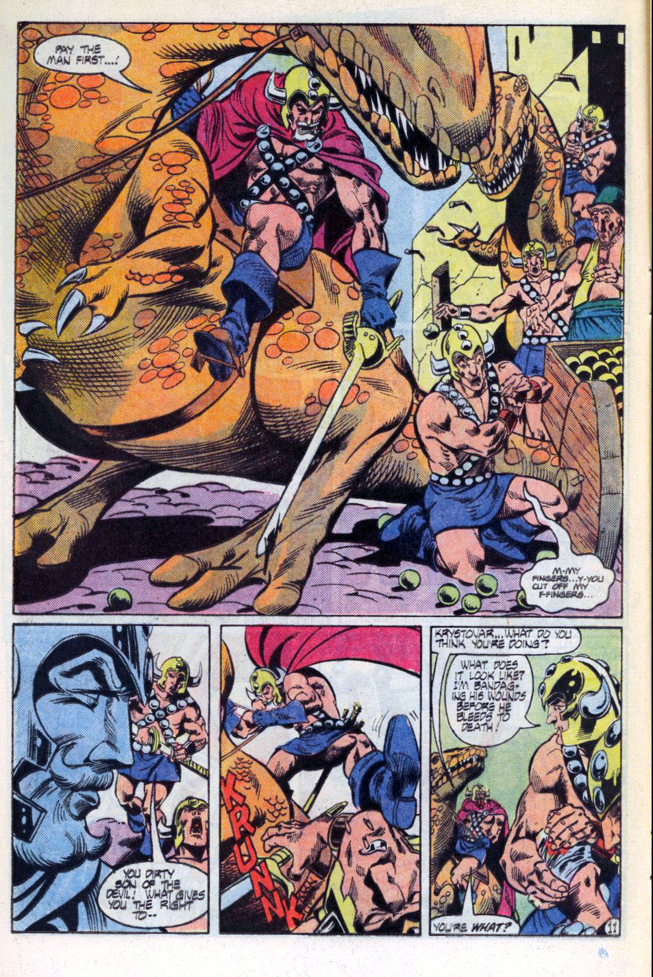 Read online Warlord (1976) comic -  Issue #92 - 12