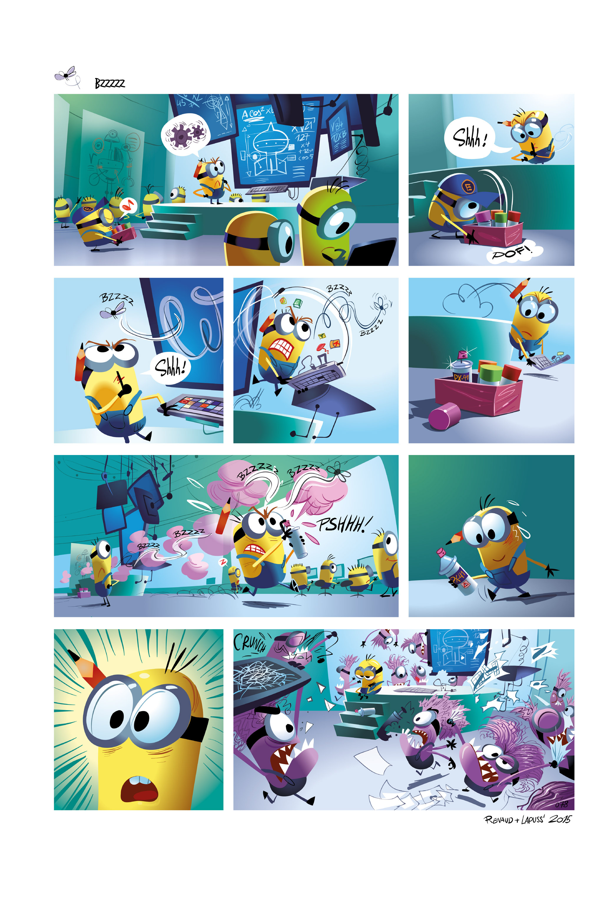 Read online Minions comic -  Issue #2 - 8