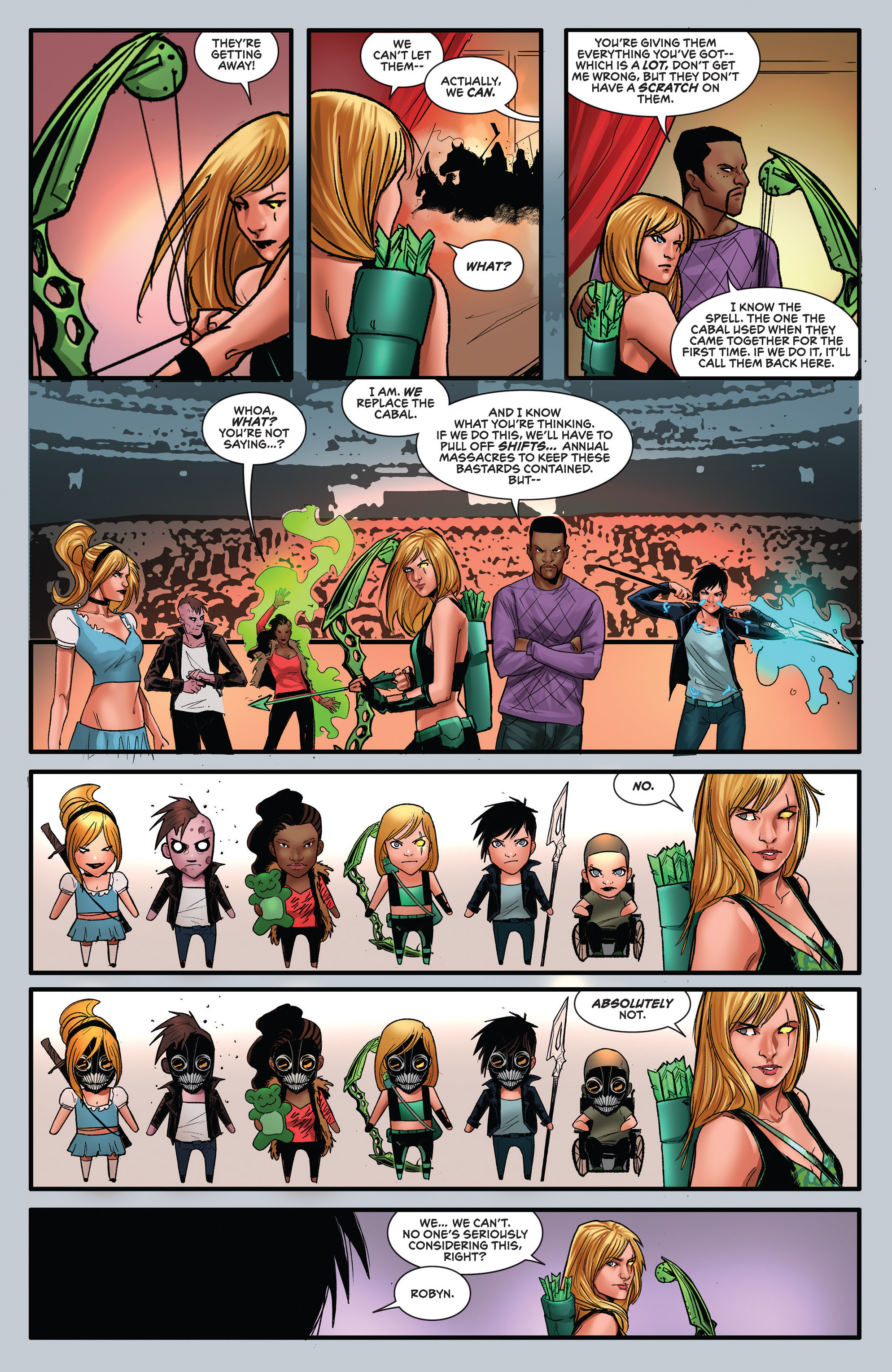 Read online Grimm Fairy Tales presents Robyn Hood (2014) comic -  Issue #20 - 31