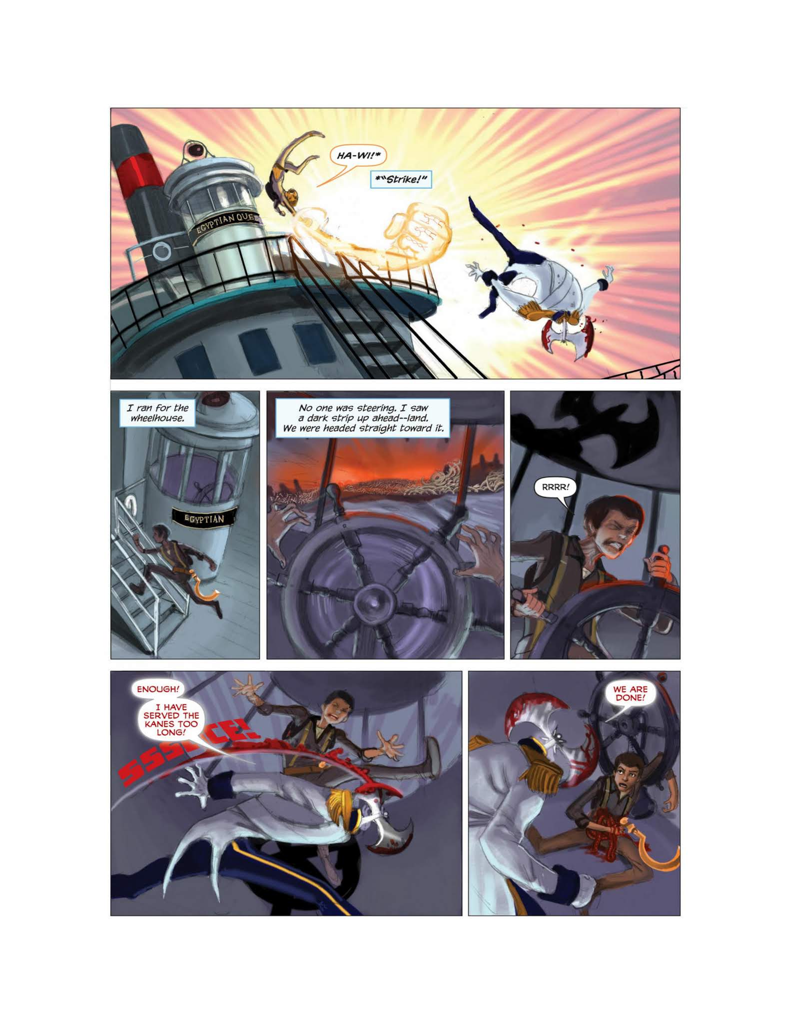 Read online The Kane Chronicles comic -  Issue # TPB 3 (Part 2) - 2