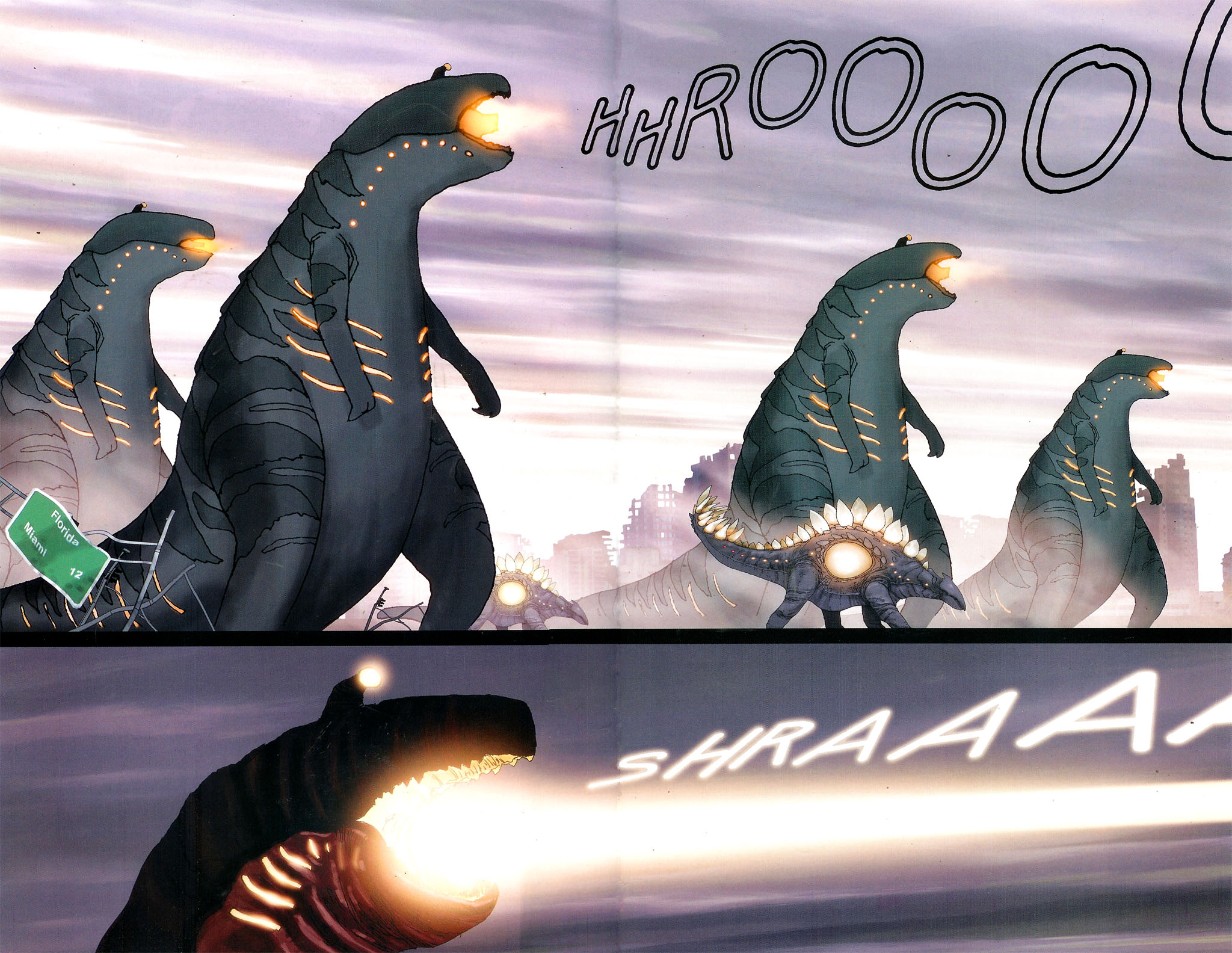 Read online Dinowars comic -  Issue #3 - 13
