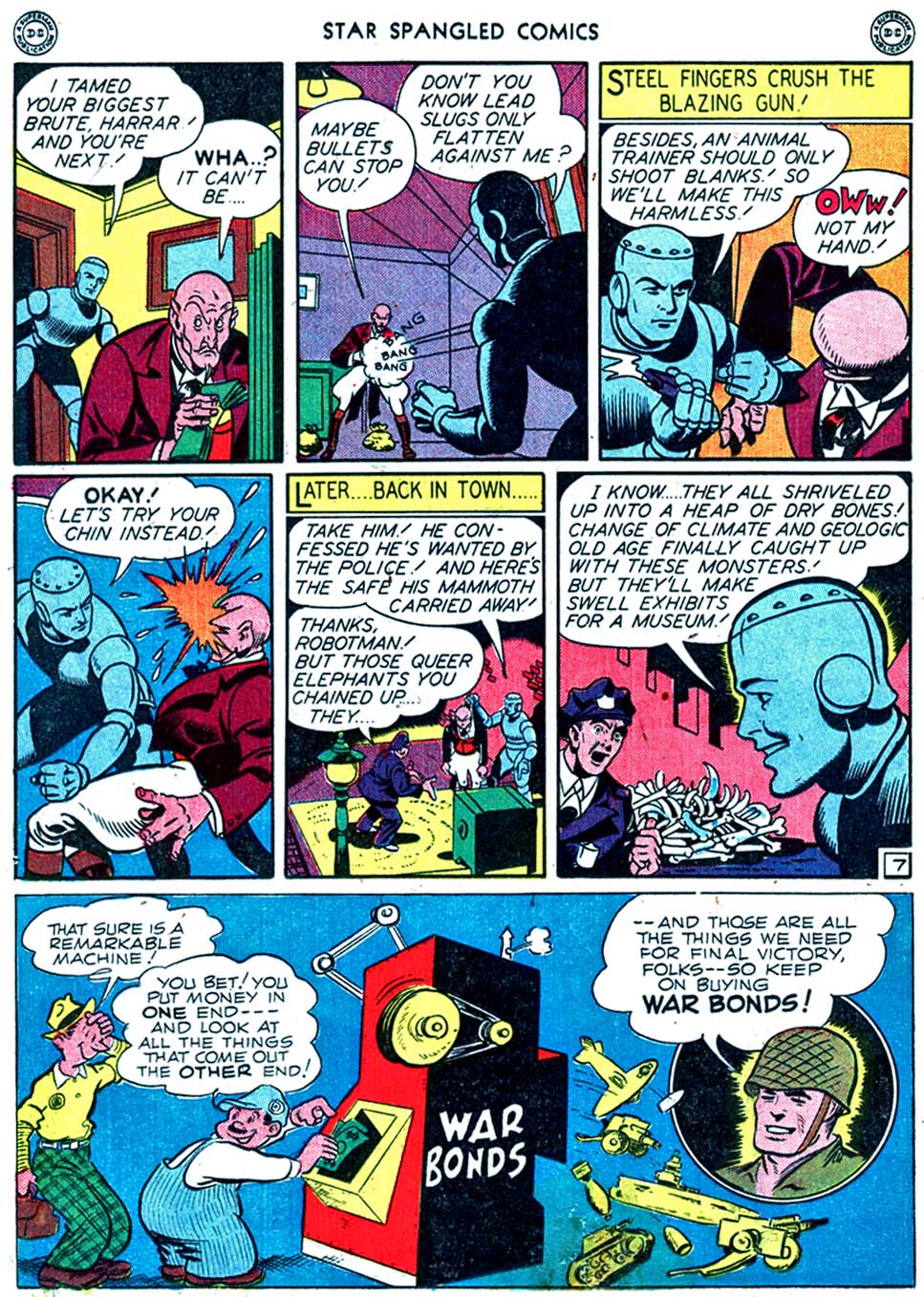 Read online Star Spangled Comics comic -  Issue #36 - 38