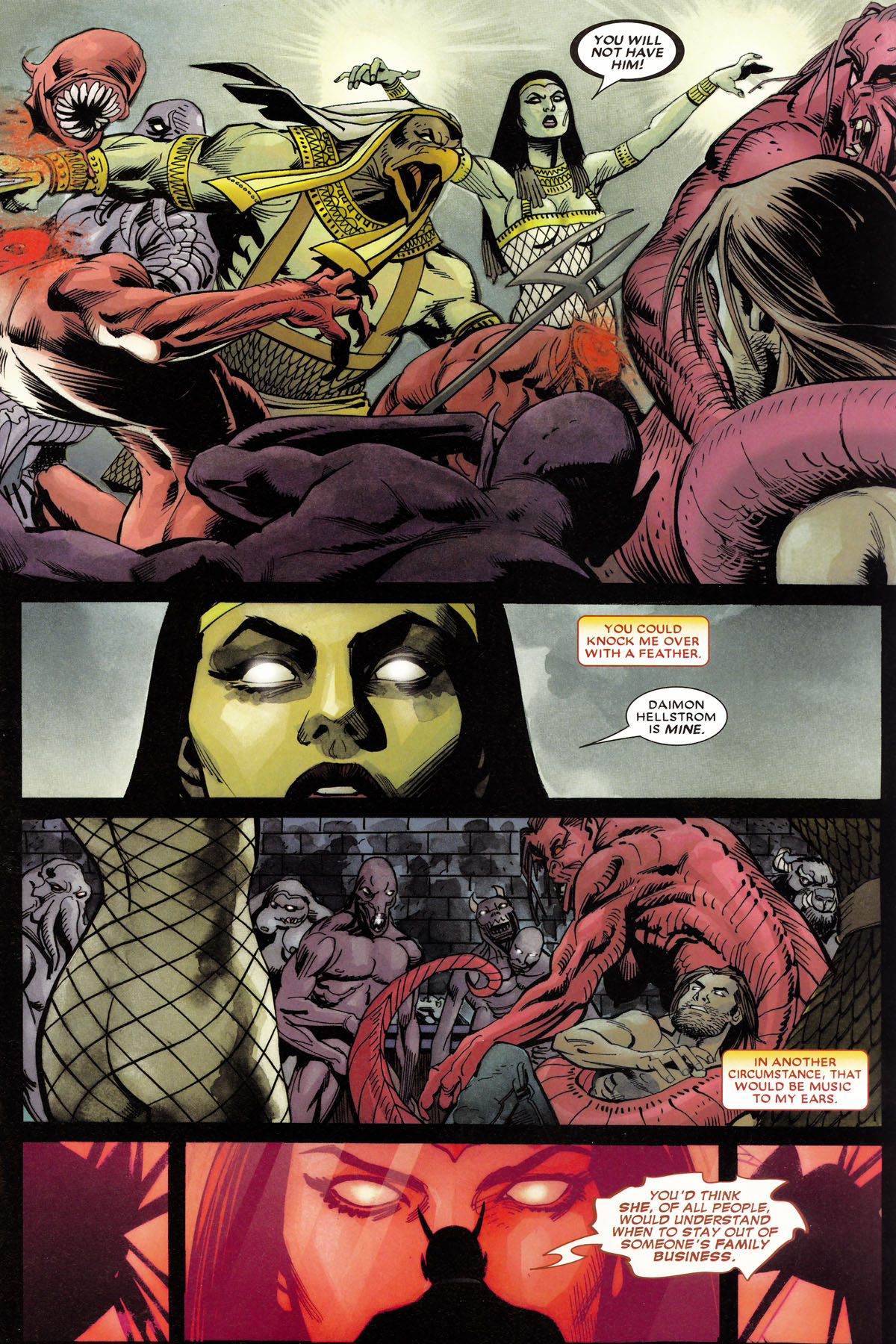 Read online Hellstorm: Son of Satan comic -  Issue #5 - 11