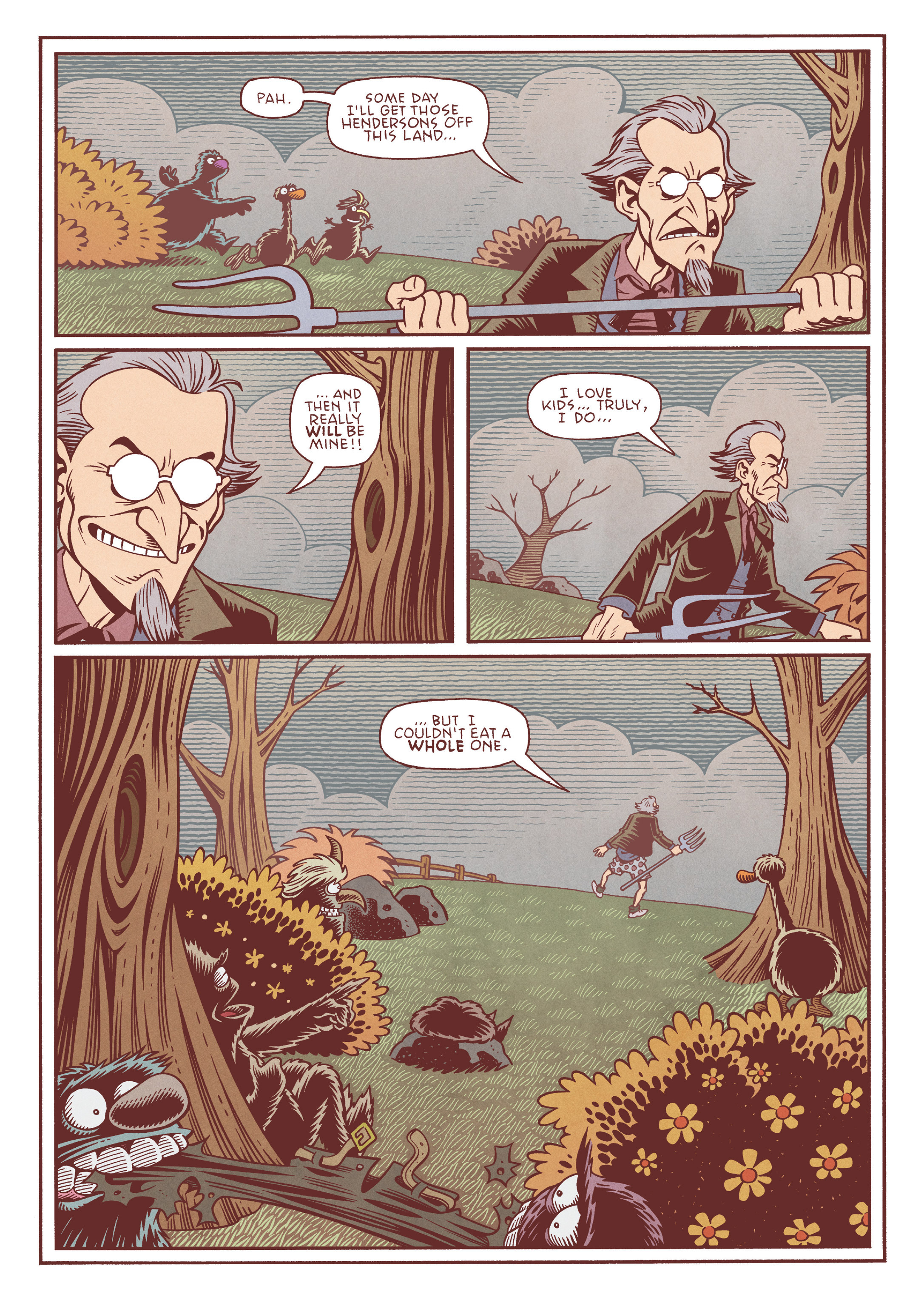Read online Jim Henson's The Musical Monsters of Turkey Hollow comic -  Issue # Full - 19