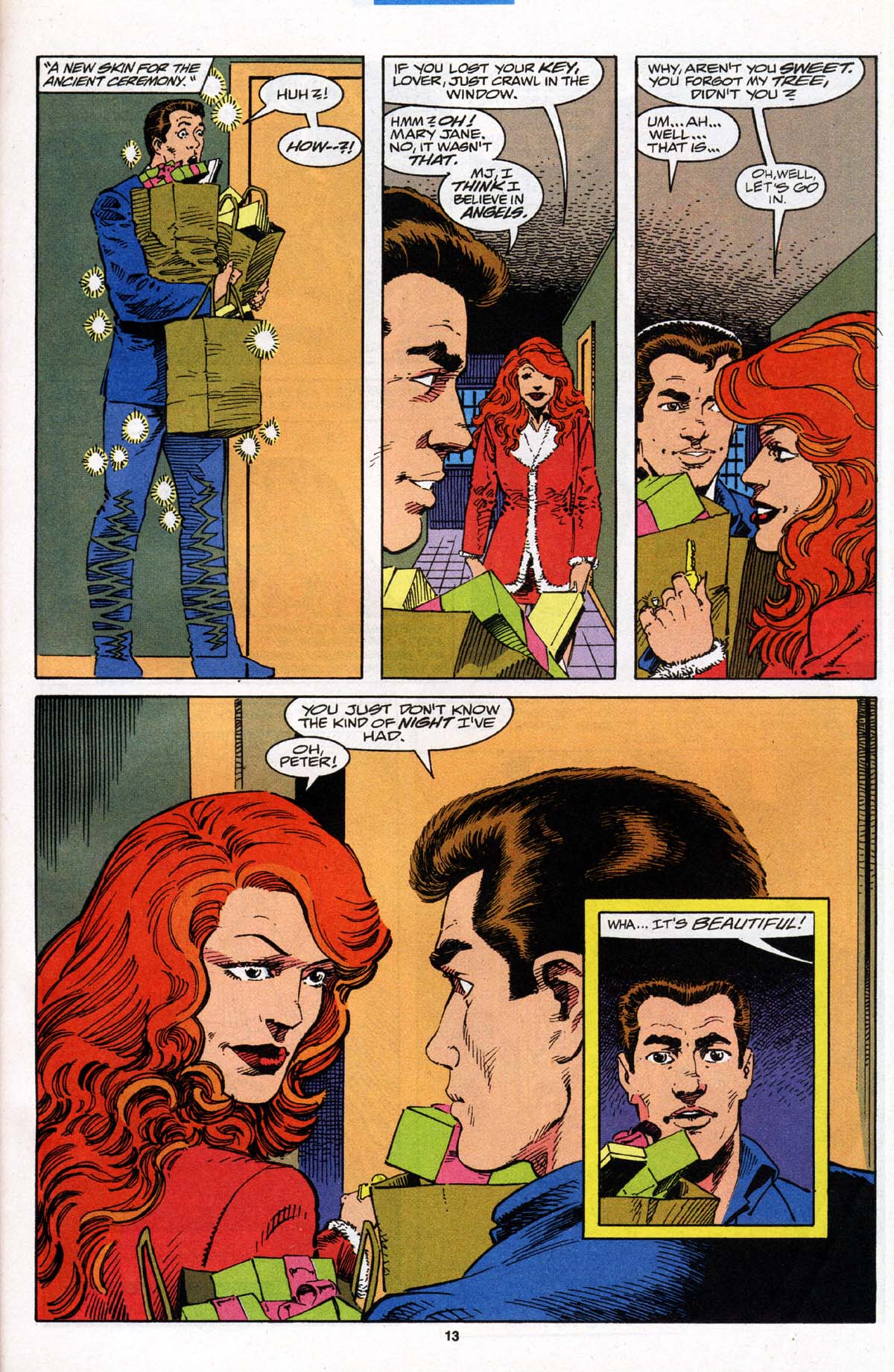 Read online Marvel Holiday Special (1991) comic -  Issue #1993 - 13