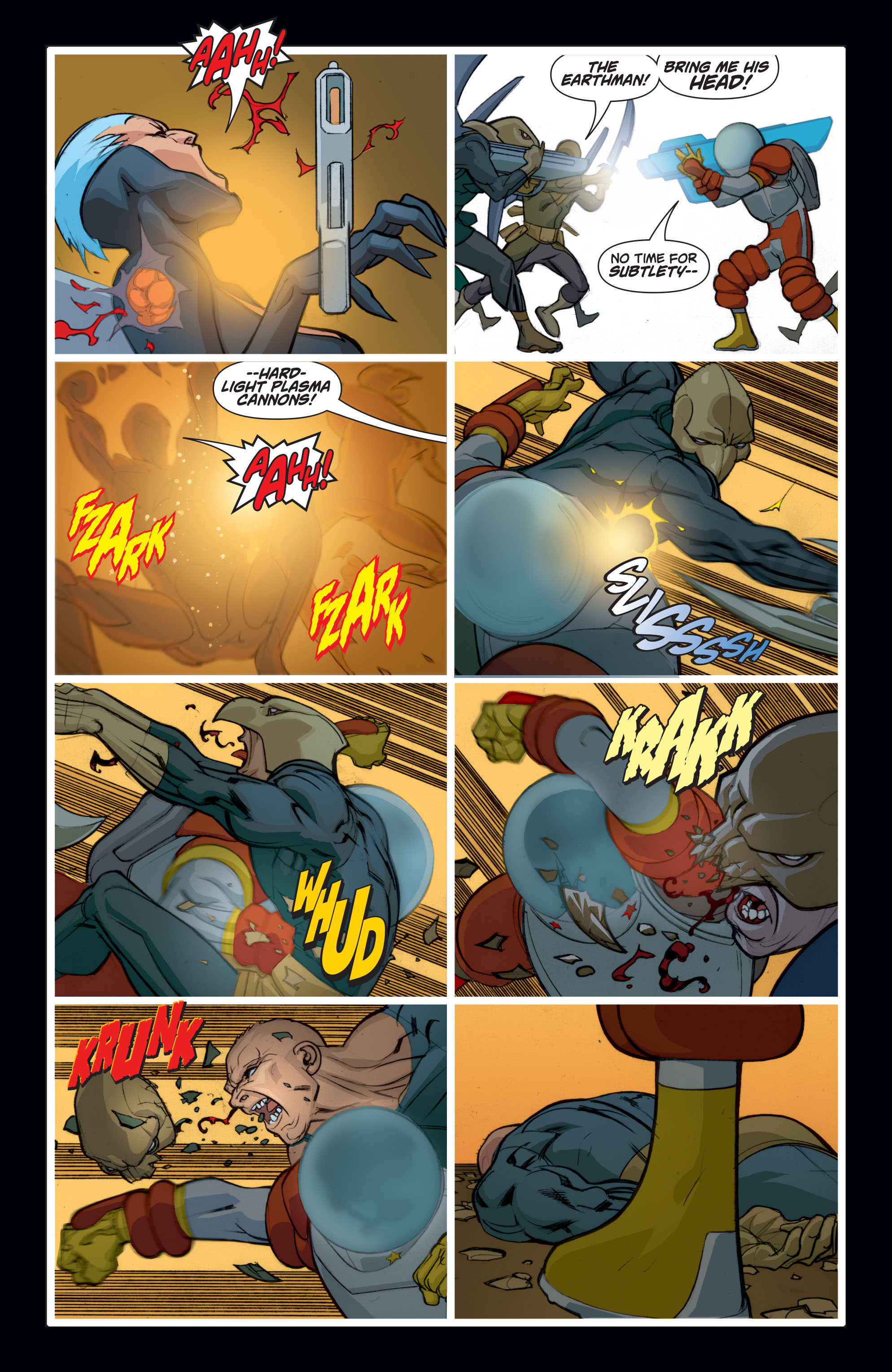 Read online Adam Strange (2004) comic -  Issue #8 - 11