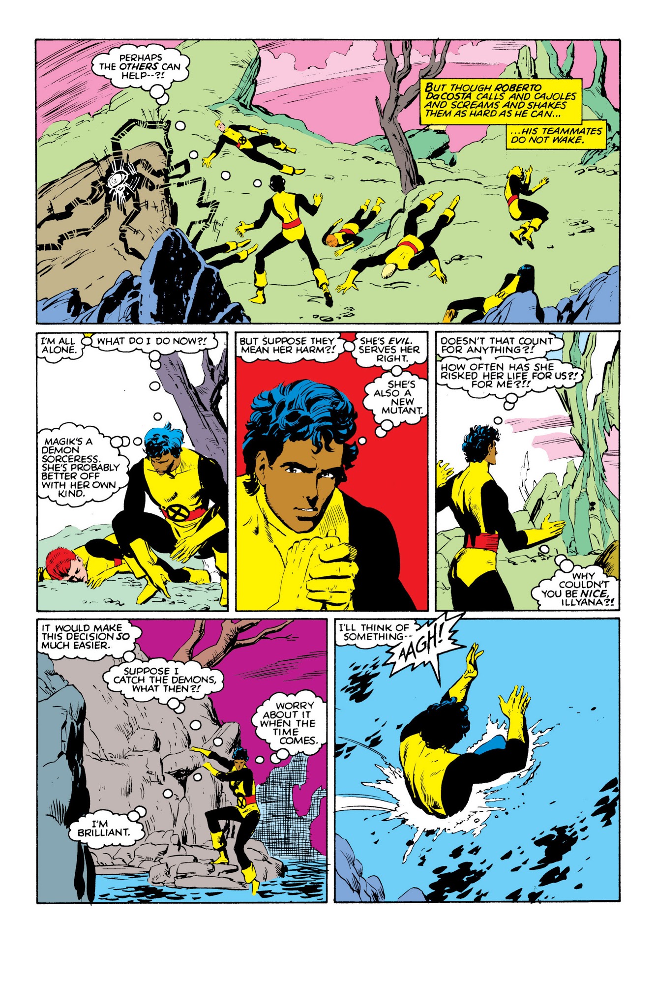 Read online New Mutants Classic comic -  Issue # TPB 6 - 240