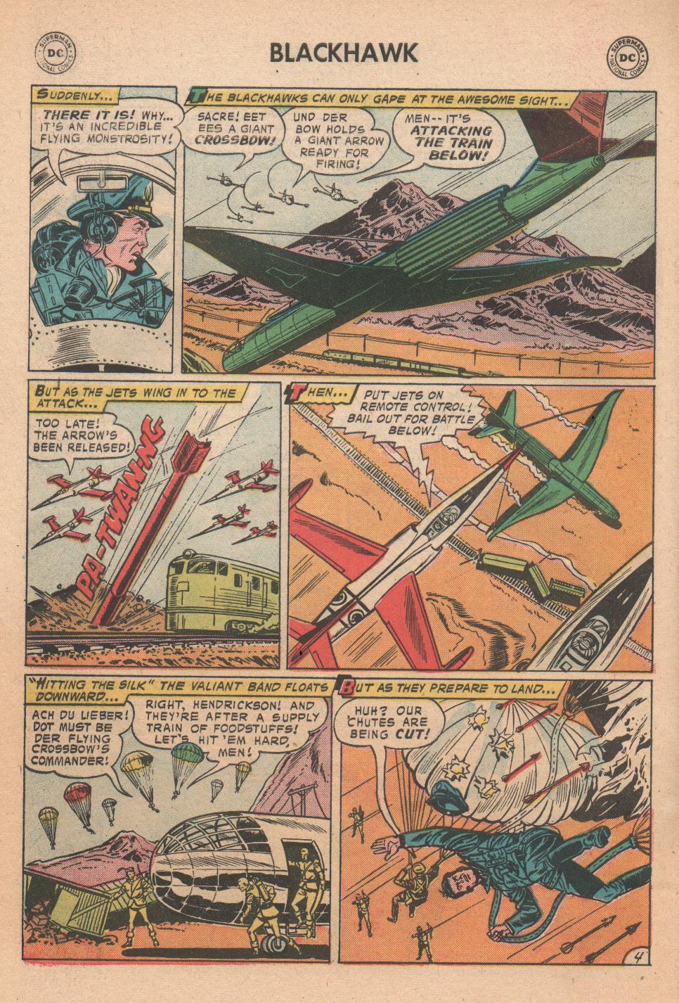 Read online Blackhawk (1957) comic -  Issue #121 - 6