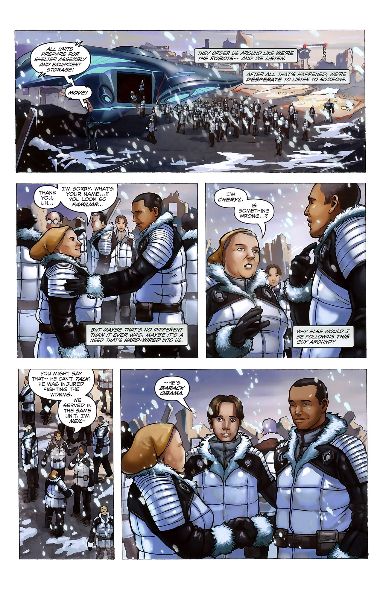 Read online Drafted: One Hundred Days comic -  Issue # Full - 5