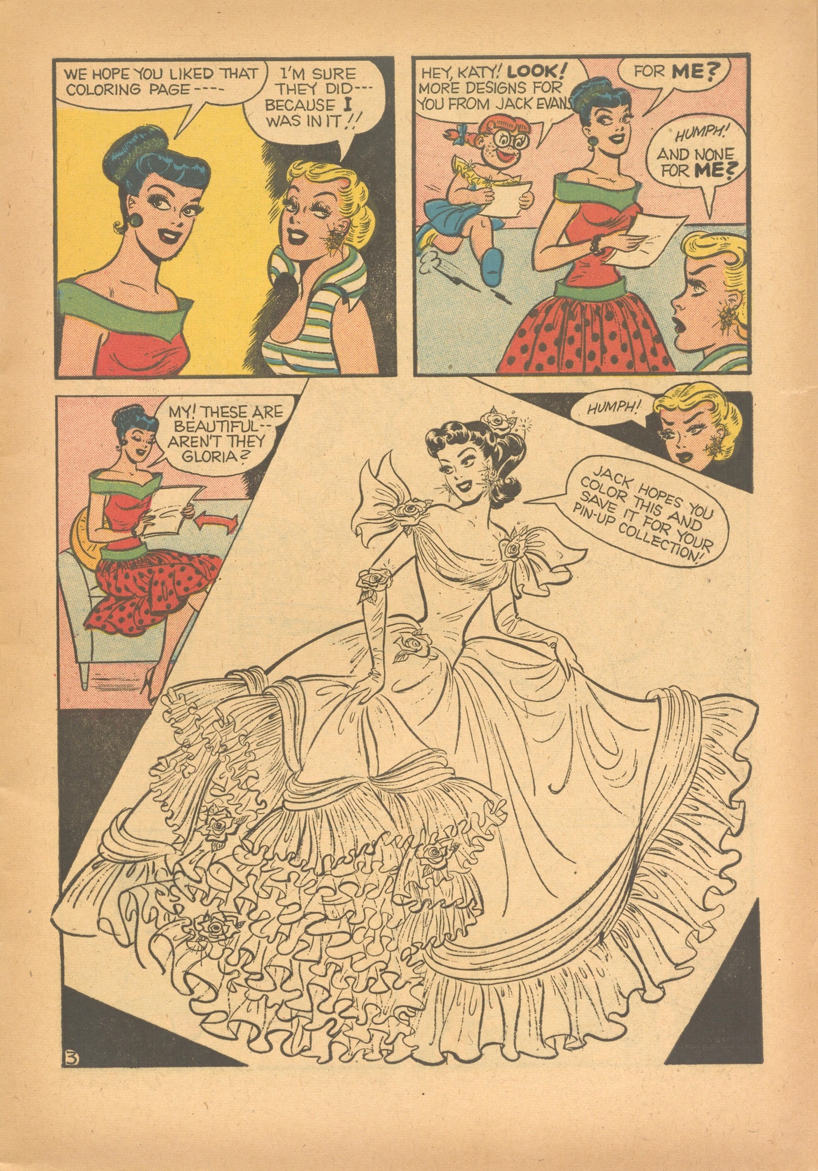 Read online Katy Keene (1949) comic -  Issue #33 - 5